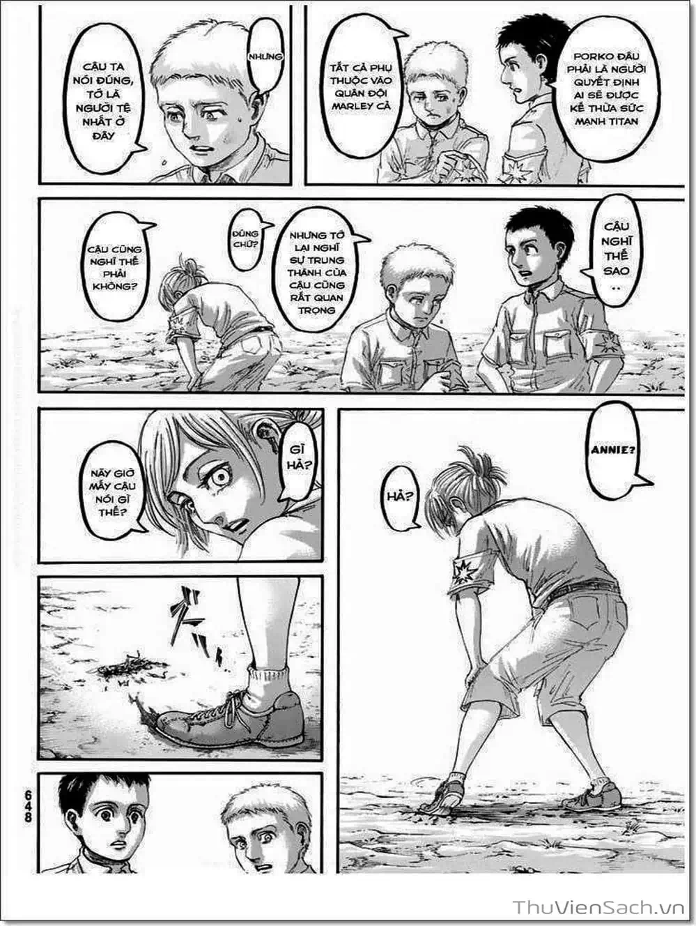 Truyện Tranh Đại Chiến Titan - Attack On Titan trang 8
