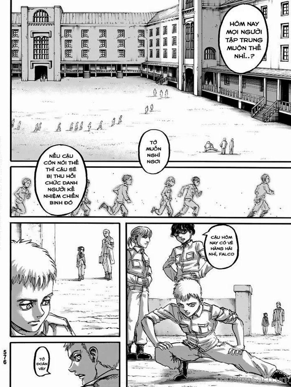 Truyện Tranh Đại Chiến Titan - Attack On Titan trang 8
