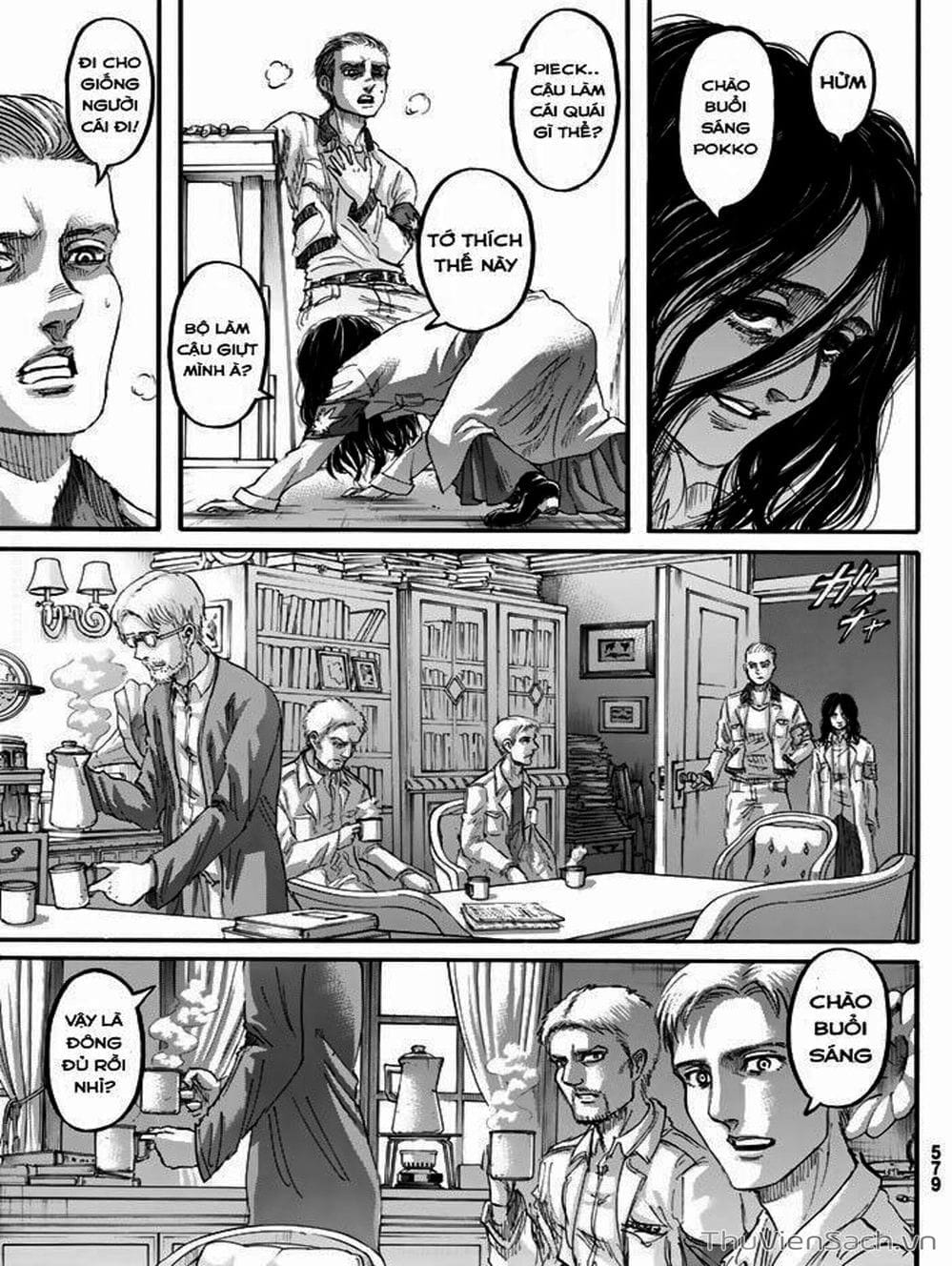 Truyện Tranh Đại Chiến Titan - Attack On Titan trang 8