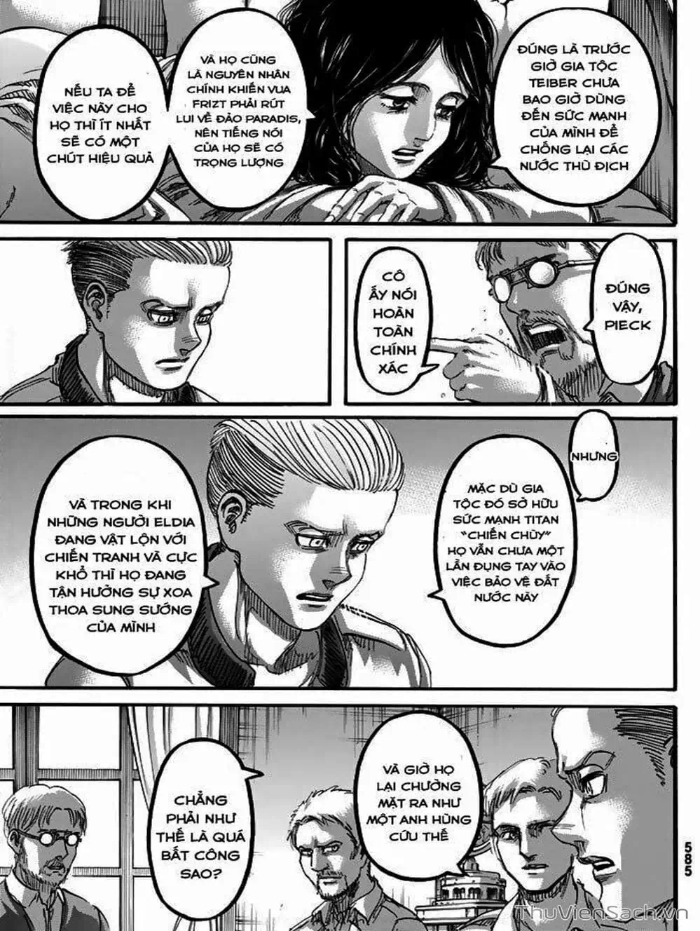 Truyện Tranh Đại Chiến Titan - Attack On Titan trang 8