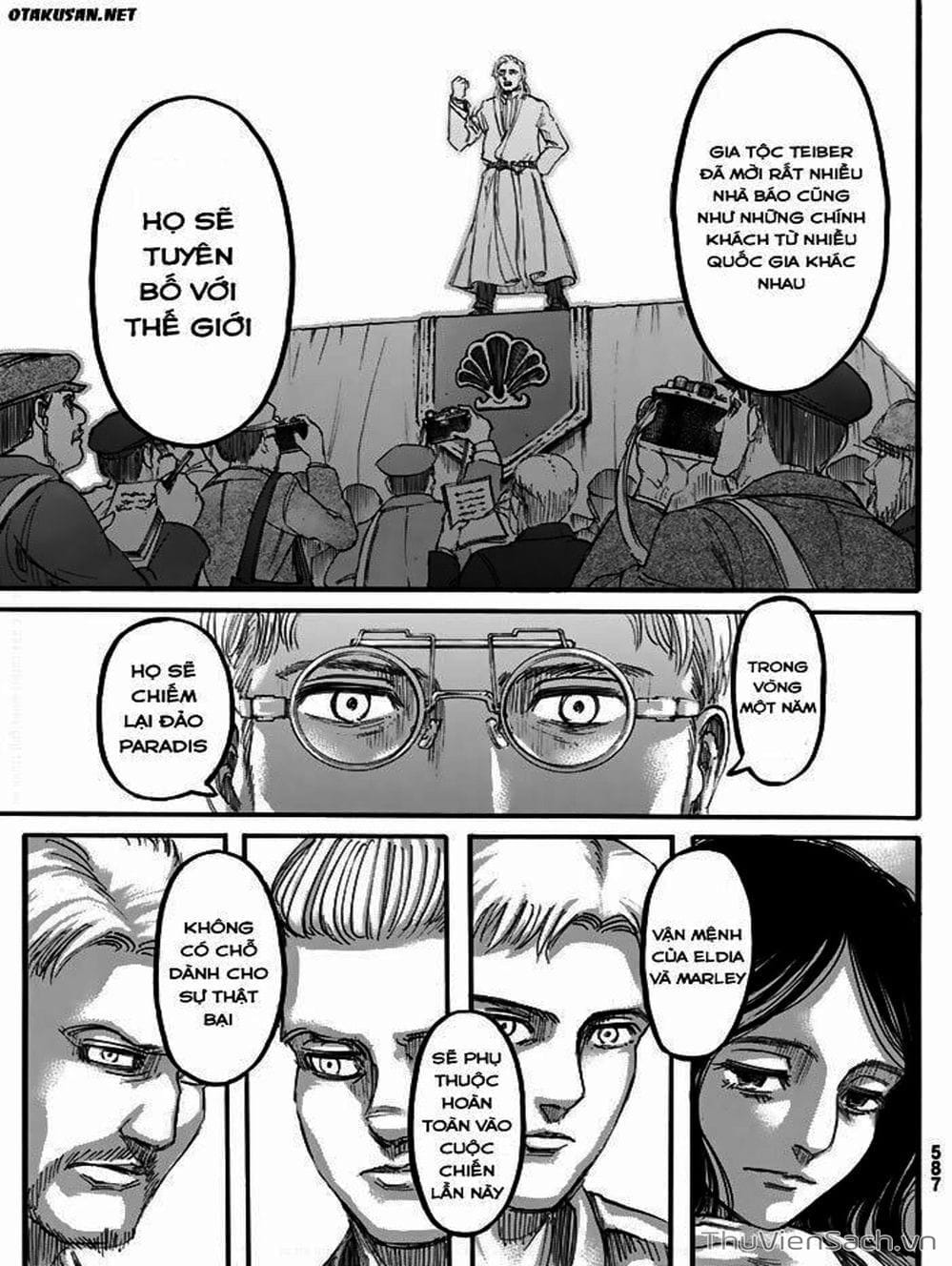 Truyện Tranh Đại Chiến Titan - Attack On Titan trang 8