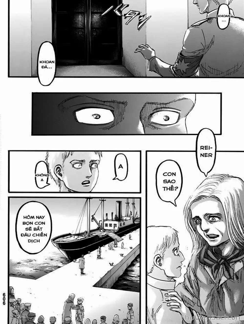 Truyện Tranh Đại Chiến Titan - Attack On Titan trang 8