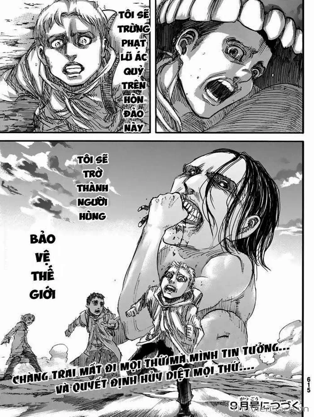 Truyện Tranh Đại Chiến Titan - Attack On Titan trang 8