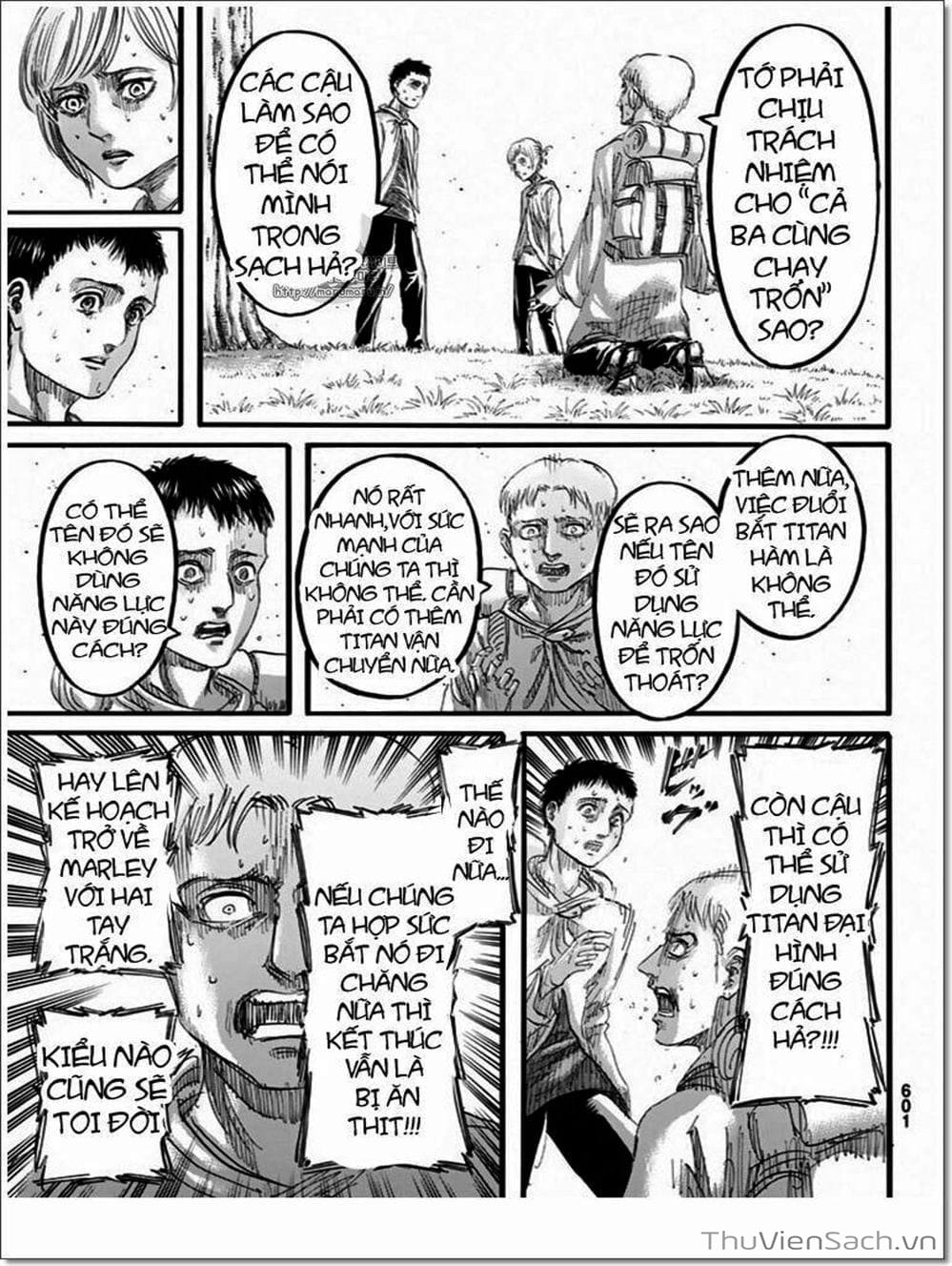 Truyện Tranh Đại Chiến Titan - Attack On Titan trang 8