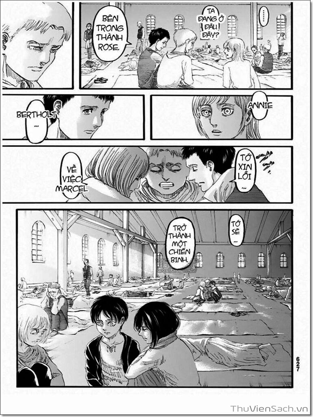 Truyện Tranh Đại Chiến Titan - Attack On Titan trang 8