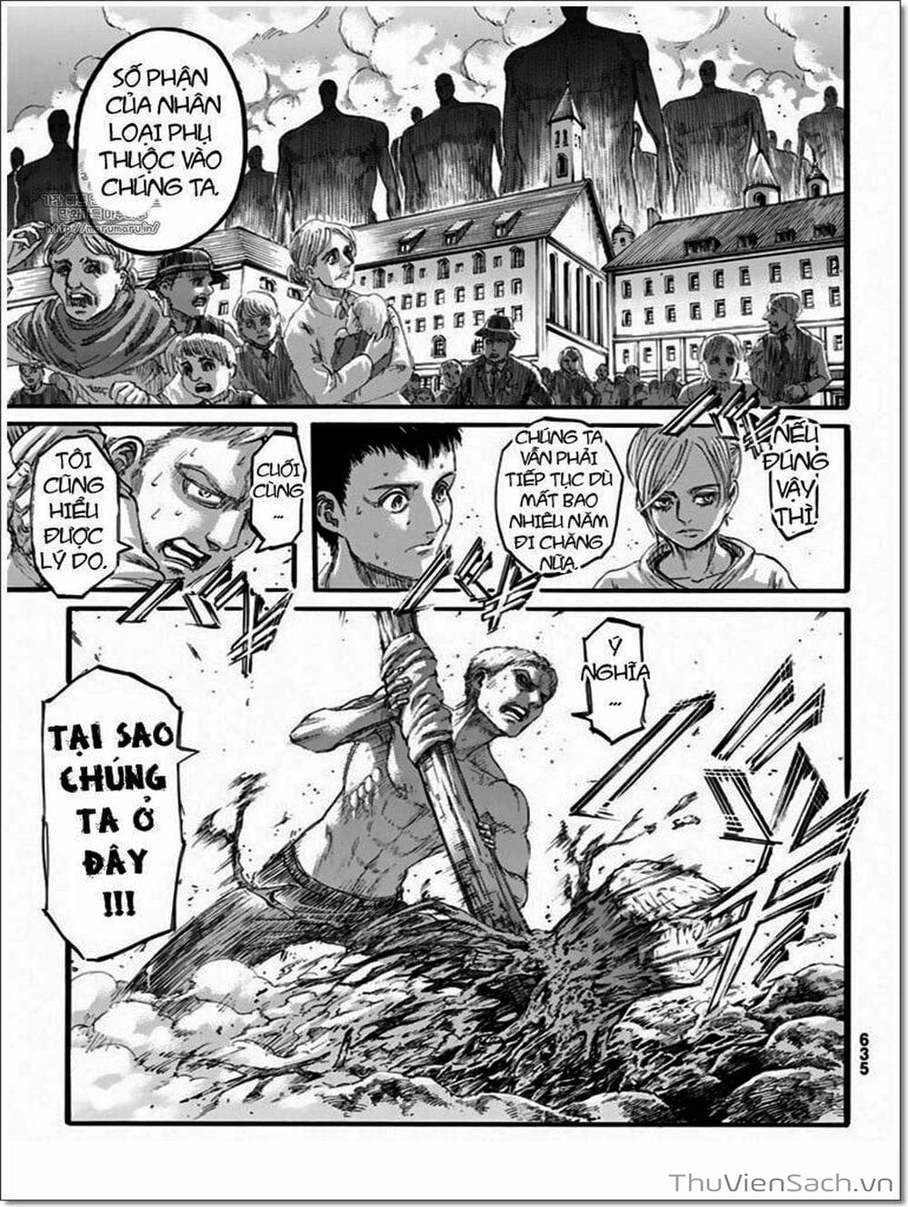 Truyện Tranh Đại Chiến Titan - Attack On Titan trang 8