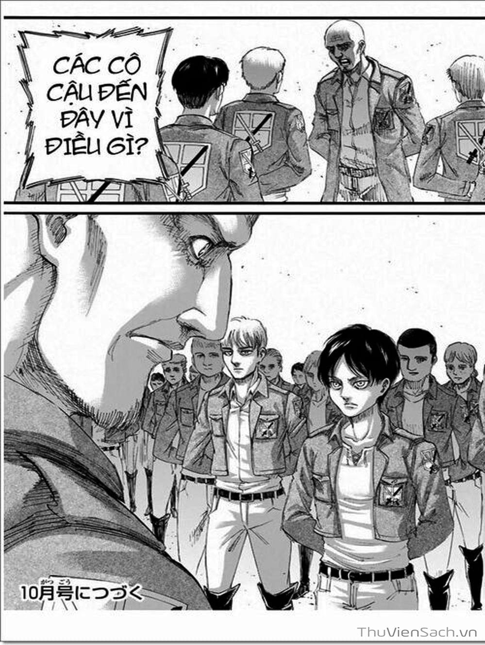 Truyện Tranh Đại Chiến Titan - Attack On Titan trang 8