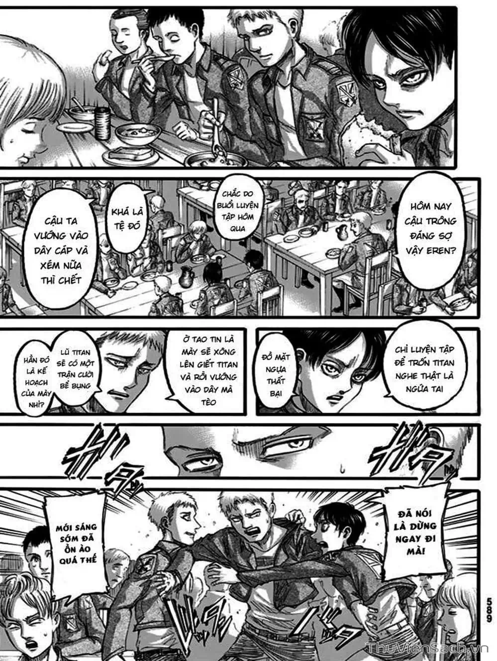Truyện Tranh Đại Chiến Titan - Attack On Titan trang 8