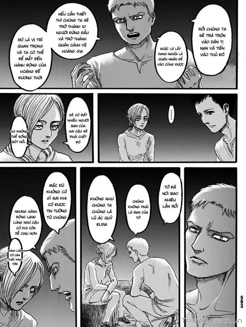 Truyện Tranh Đại Chiến Titan - Attack On Titan trang 8