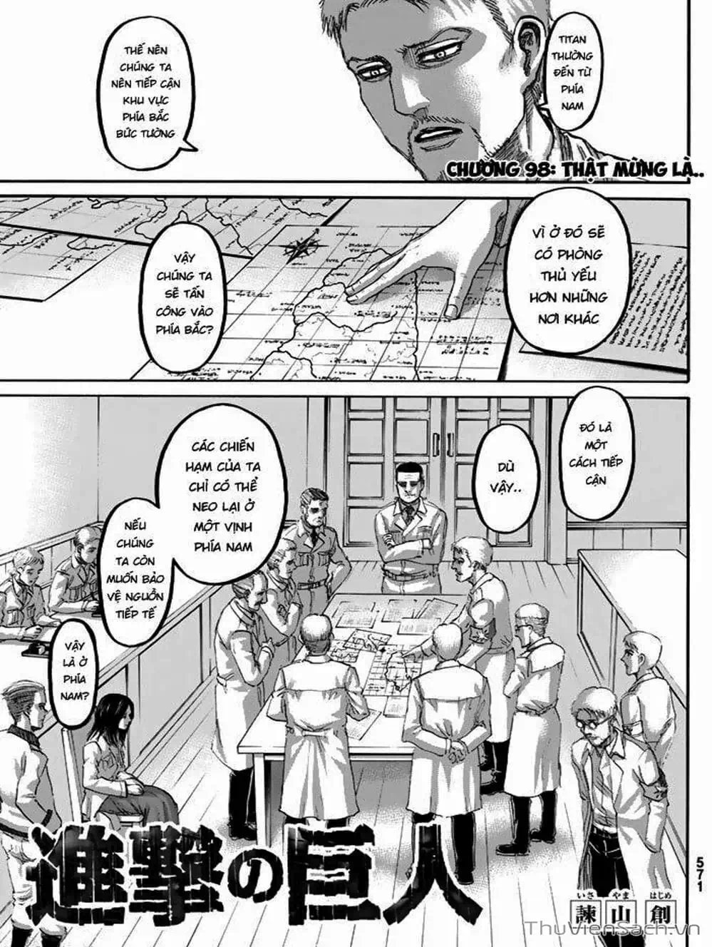 Truyện Tranh Đại Chiến Titan - Attack On Titan trang 8