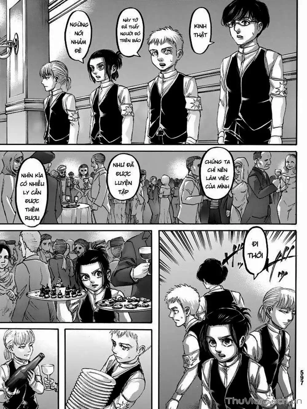 Truyện Tranh Đại Chiến Titan - Attack On Titan trang 8