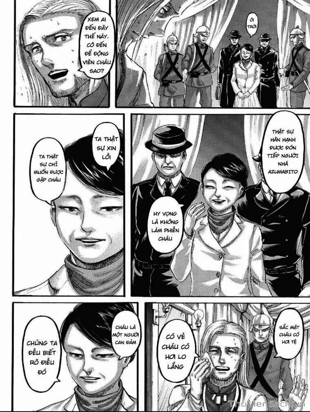 Truyện Tranh Đại Chiến Titan - Attack On Titan trang 8