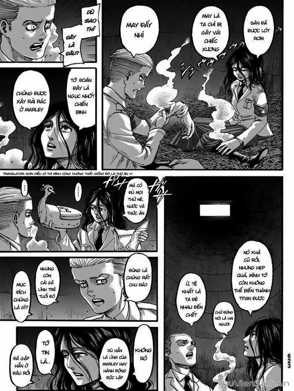 Truyện Tranh Đại Chiến Titan - Attack On Titan trang 8