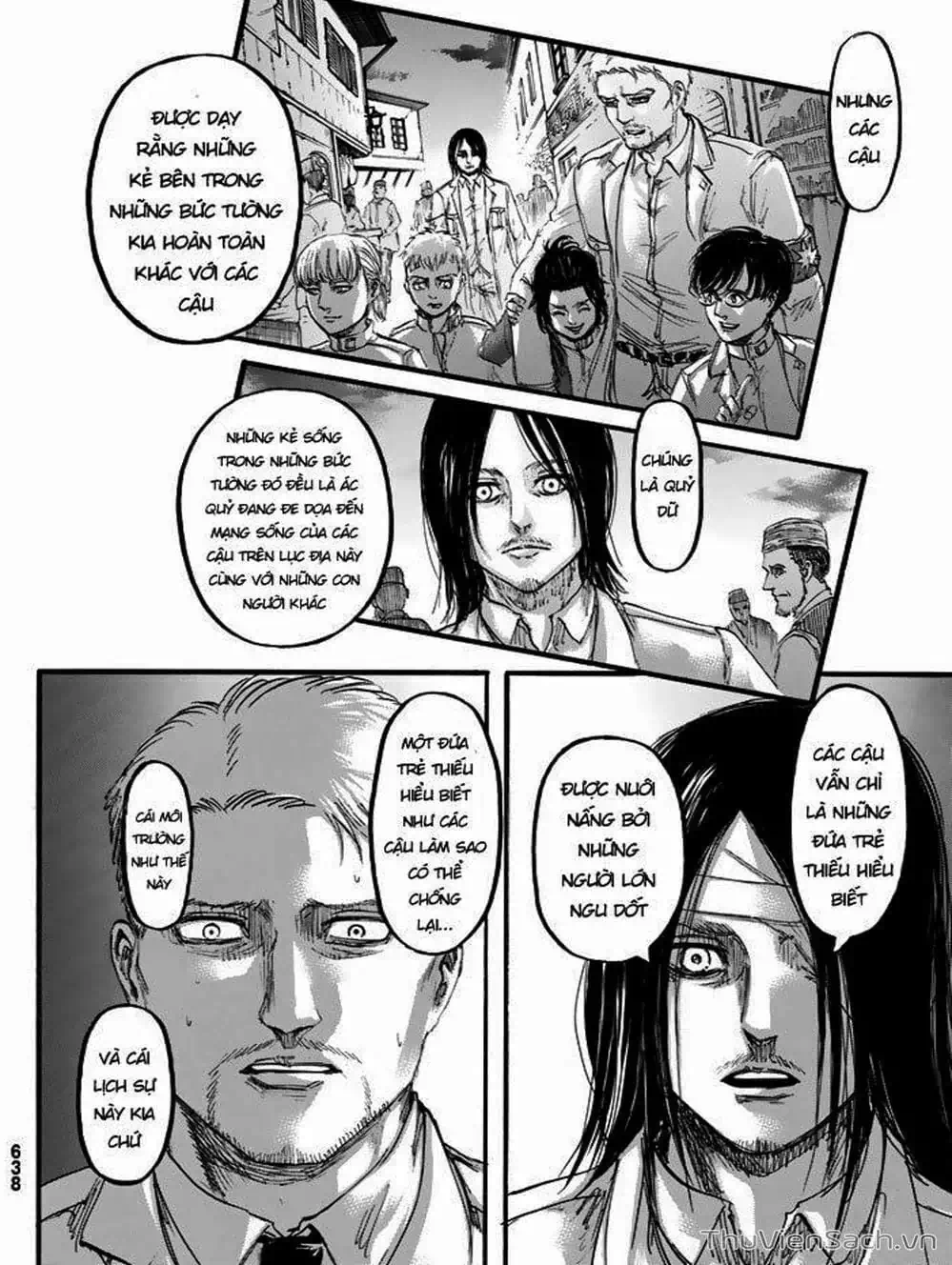 Truyện Tranh Đại Chiến Titan - Attack On Titan trang 8