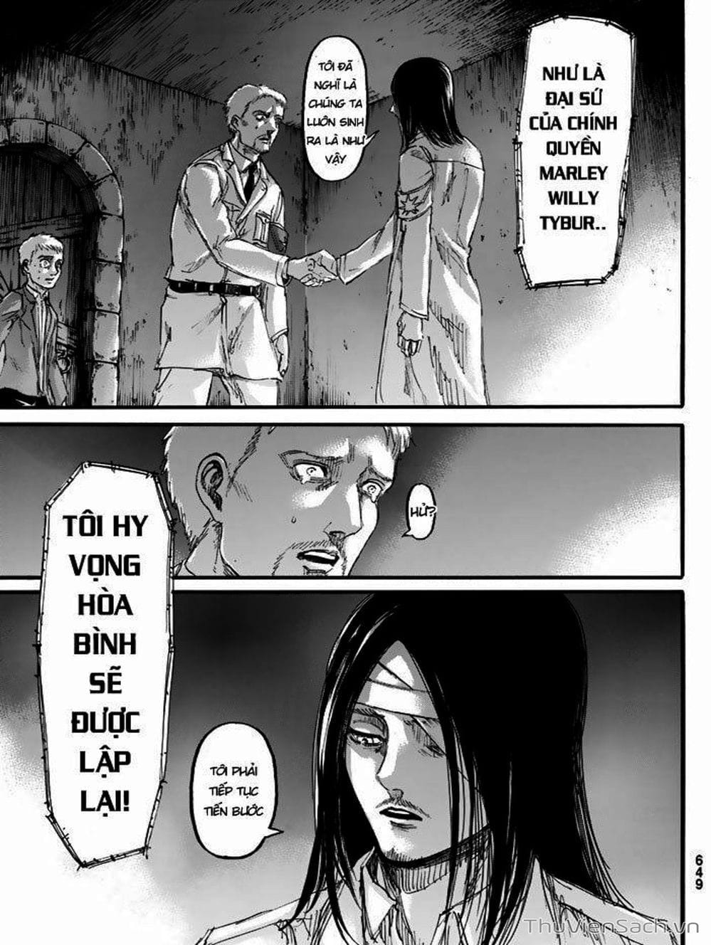 Truyện Tranh Đại Chiến Titan - Attack On Titan trang 8