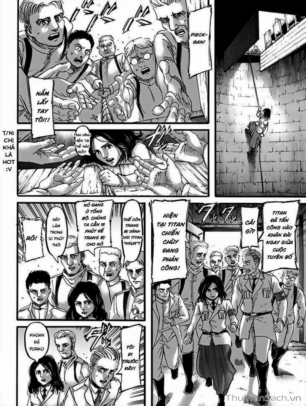 Truyện Tranh Đại Chiến Titan - Attack On Titan trang 8