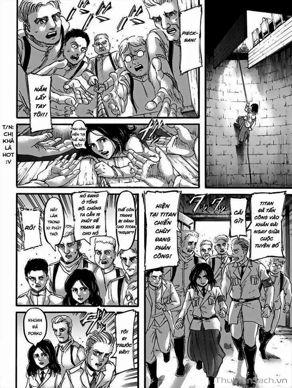 Truyện Tranh Đại Chiến Titan - Attack On Titan trang 8