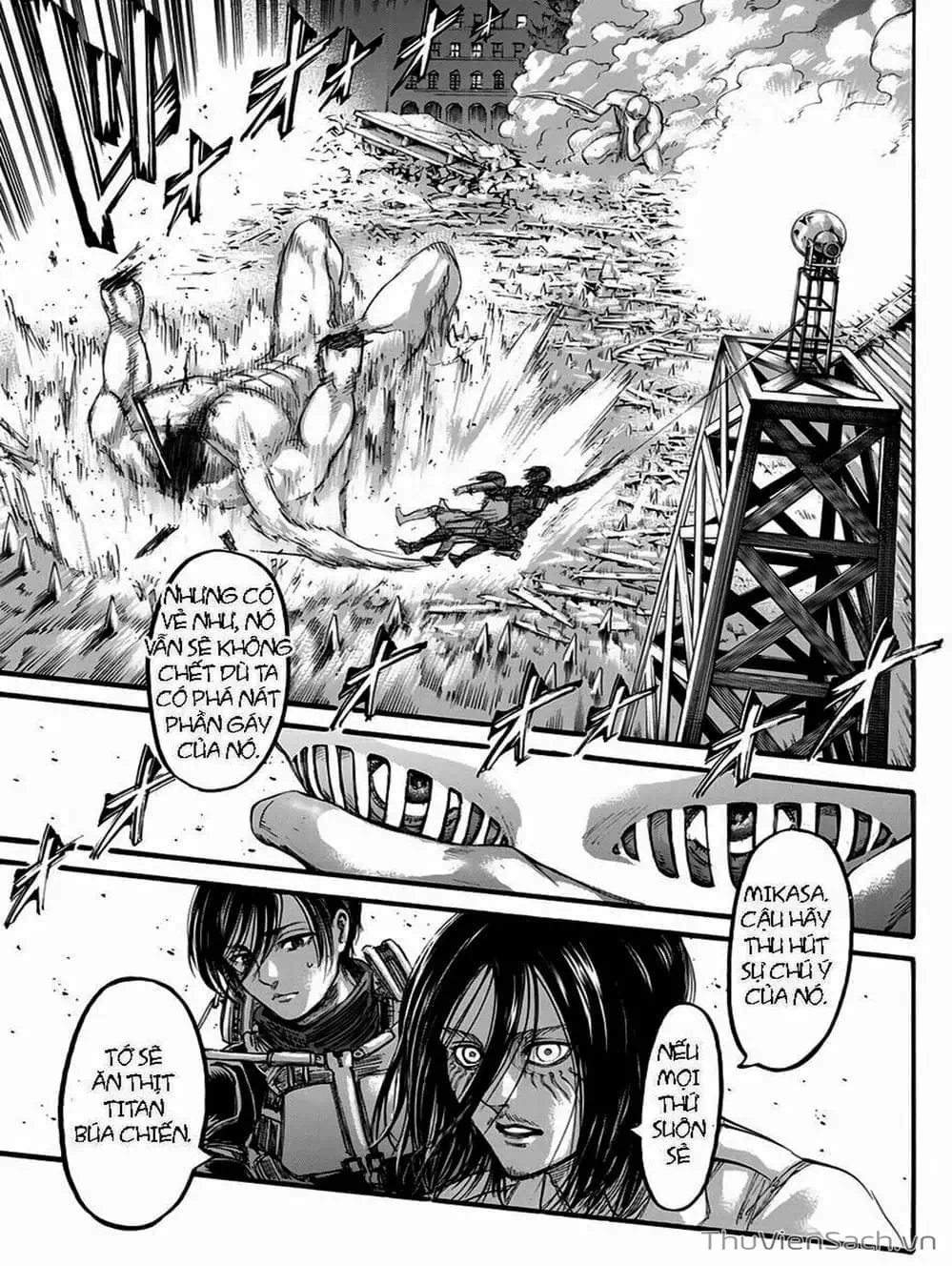 Truyện Tranh Đại Chiến Titan - Attack On Titan trang 8