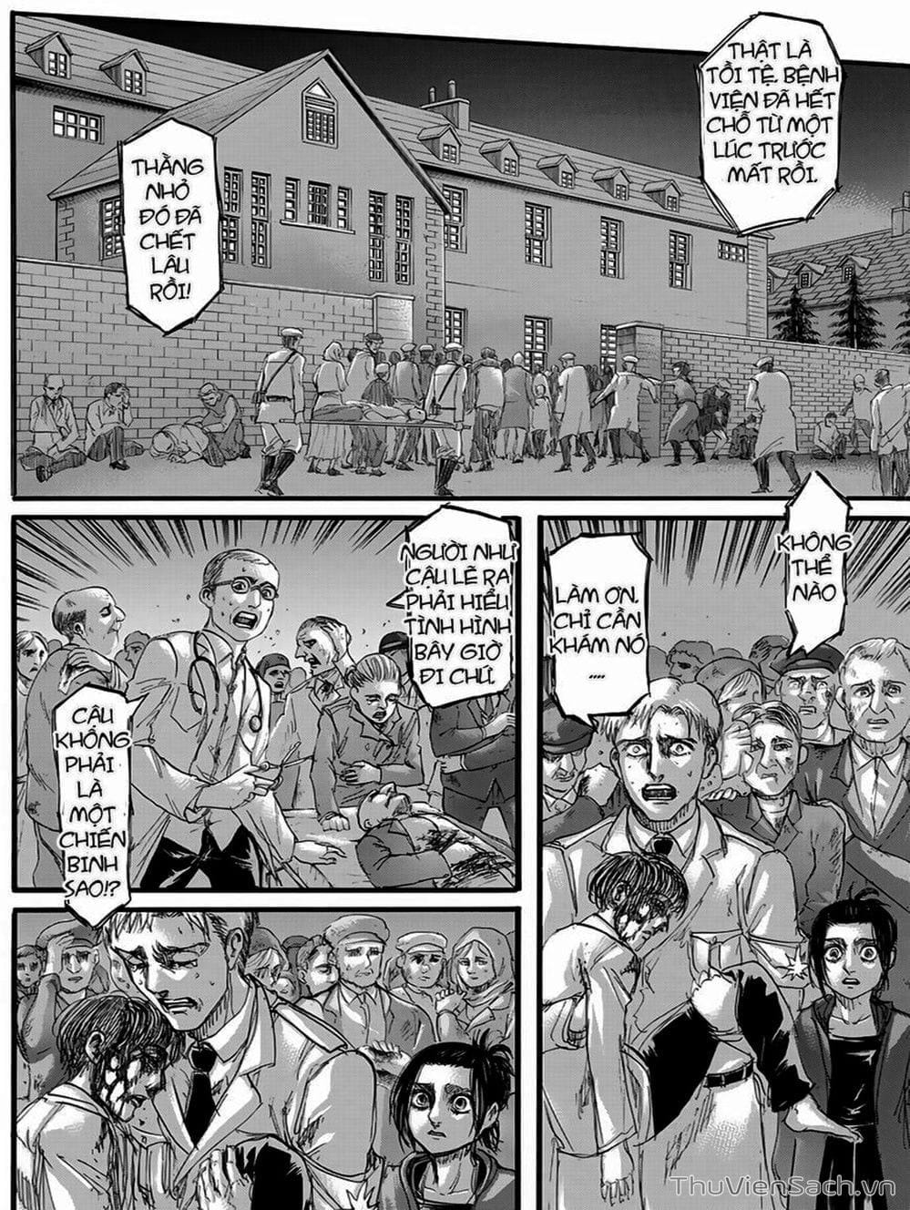 Truyện Tranh Đại Chiến Titan - Attack On Titan trang 8