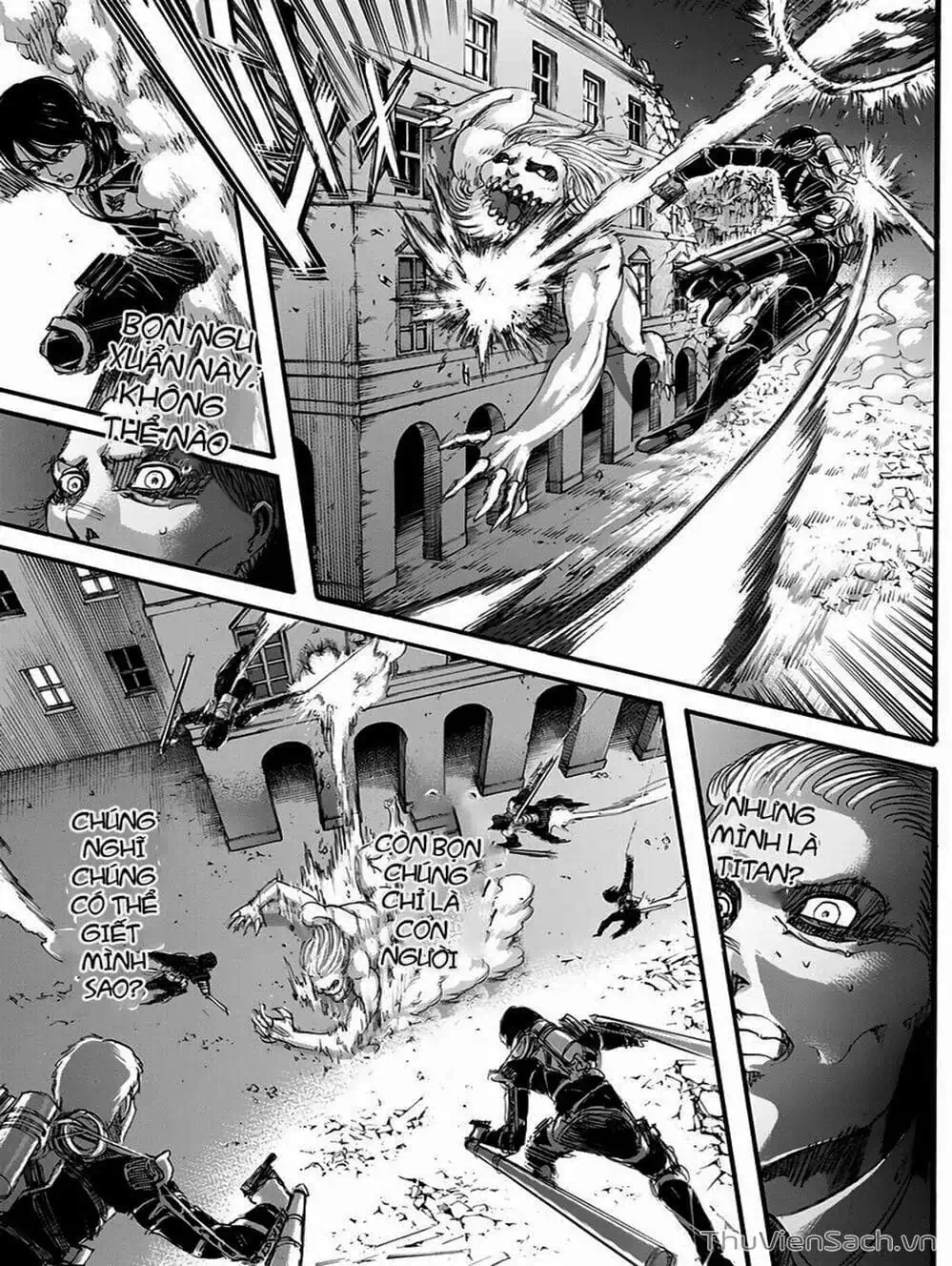 Truyện Tranh Đại Chiến Titan - Attack On Titan trang 8
