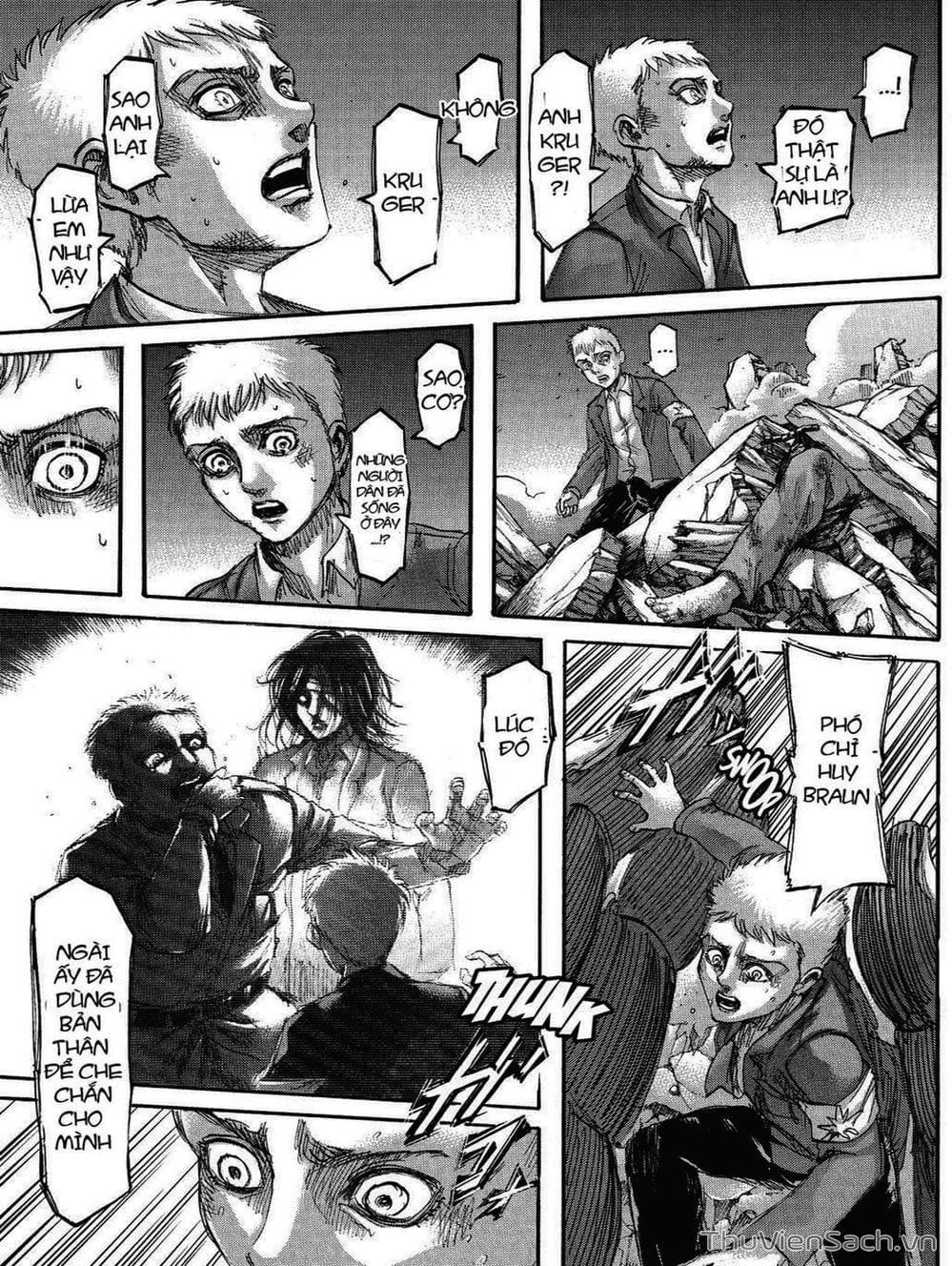Truyện Tranh Đại Chiến Titan - Attack On Titan trang 8