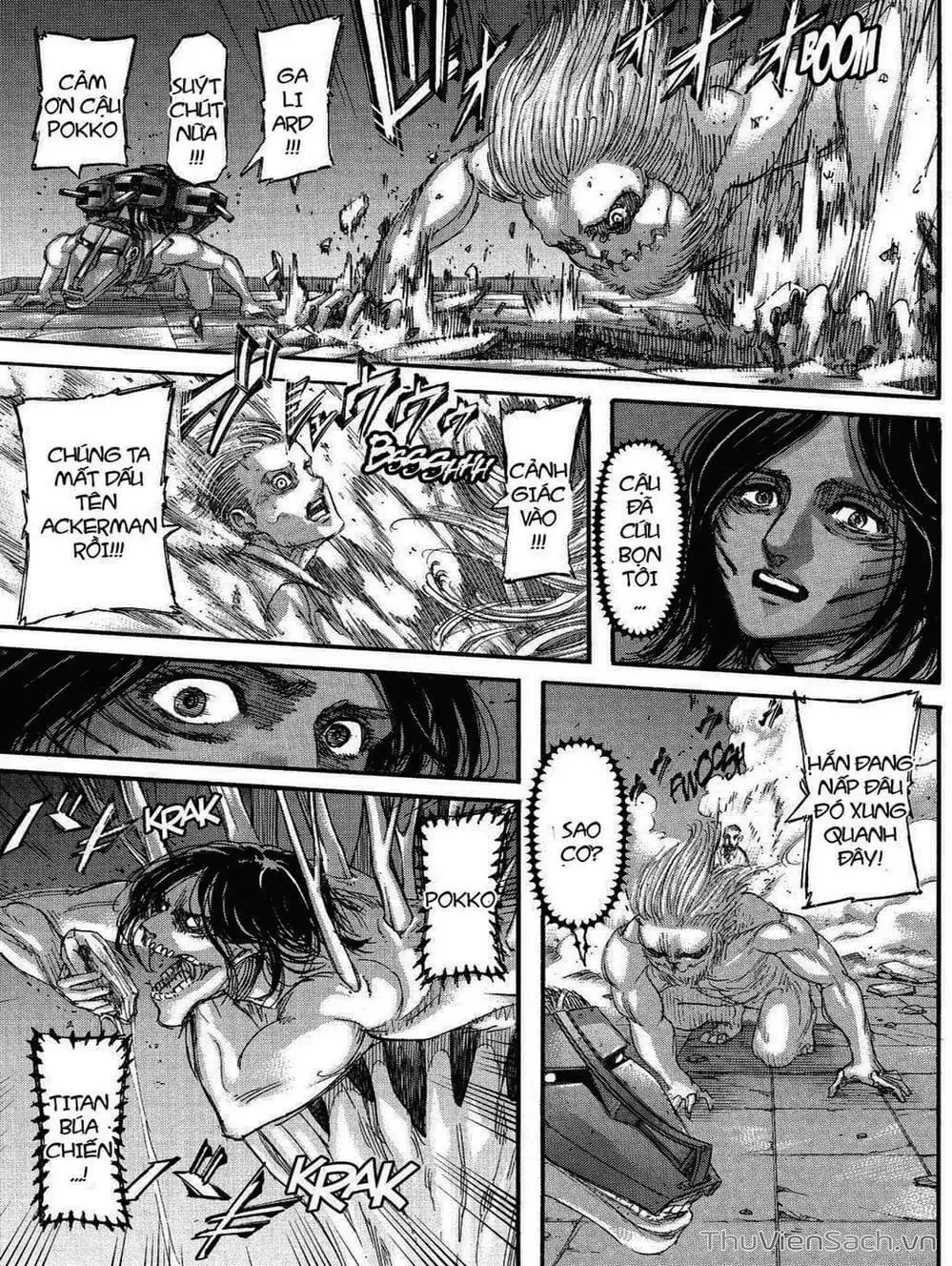 Truyện Tranh Đại Chiến Titan - Attack On Titan trang 8