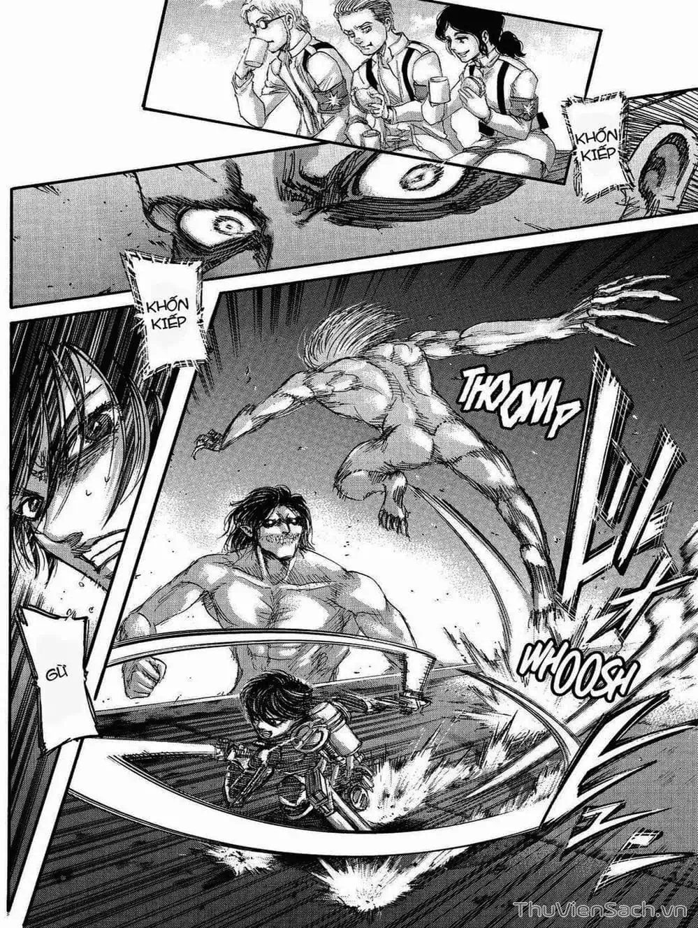 Truyện Tranh Đại Chiến Titan - Attack On Titan trang 8