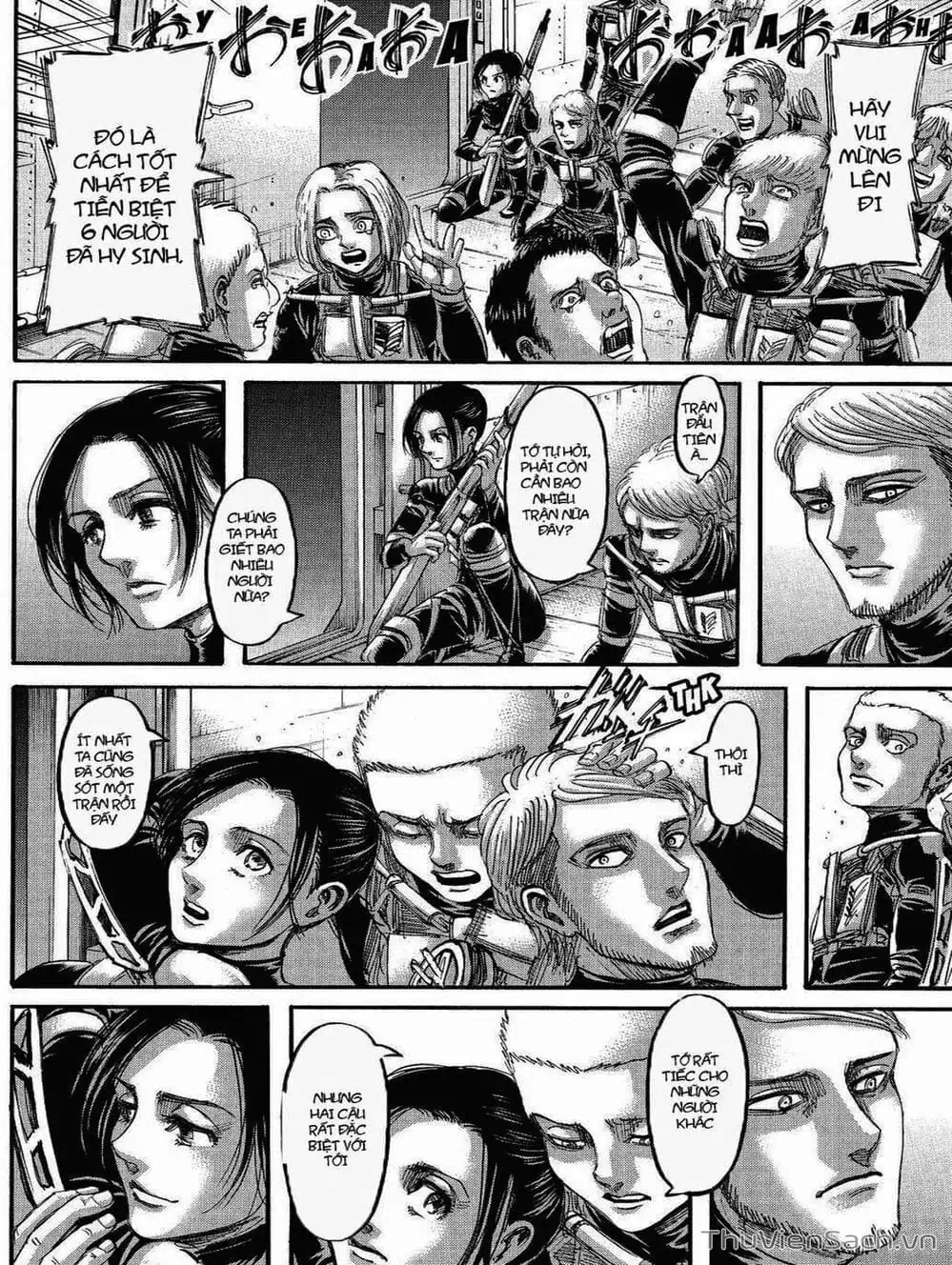 Truyện Tranh Đại Chiến Titan - Attack On Titan trang 8