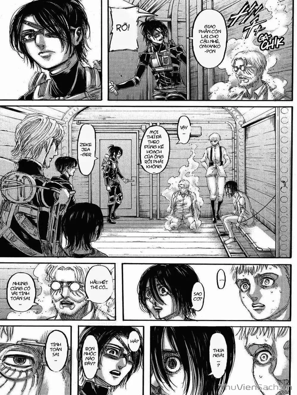 Truyện Tranh Đại Chiến Titan - Attack On Titan trang 8