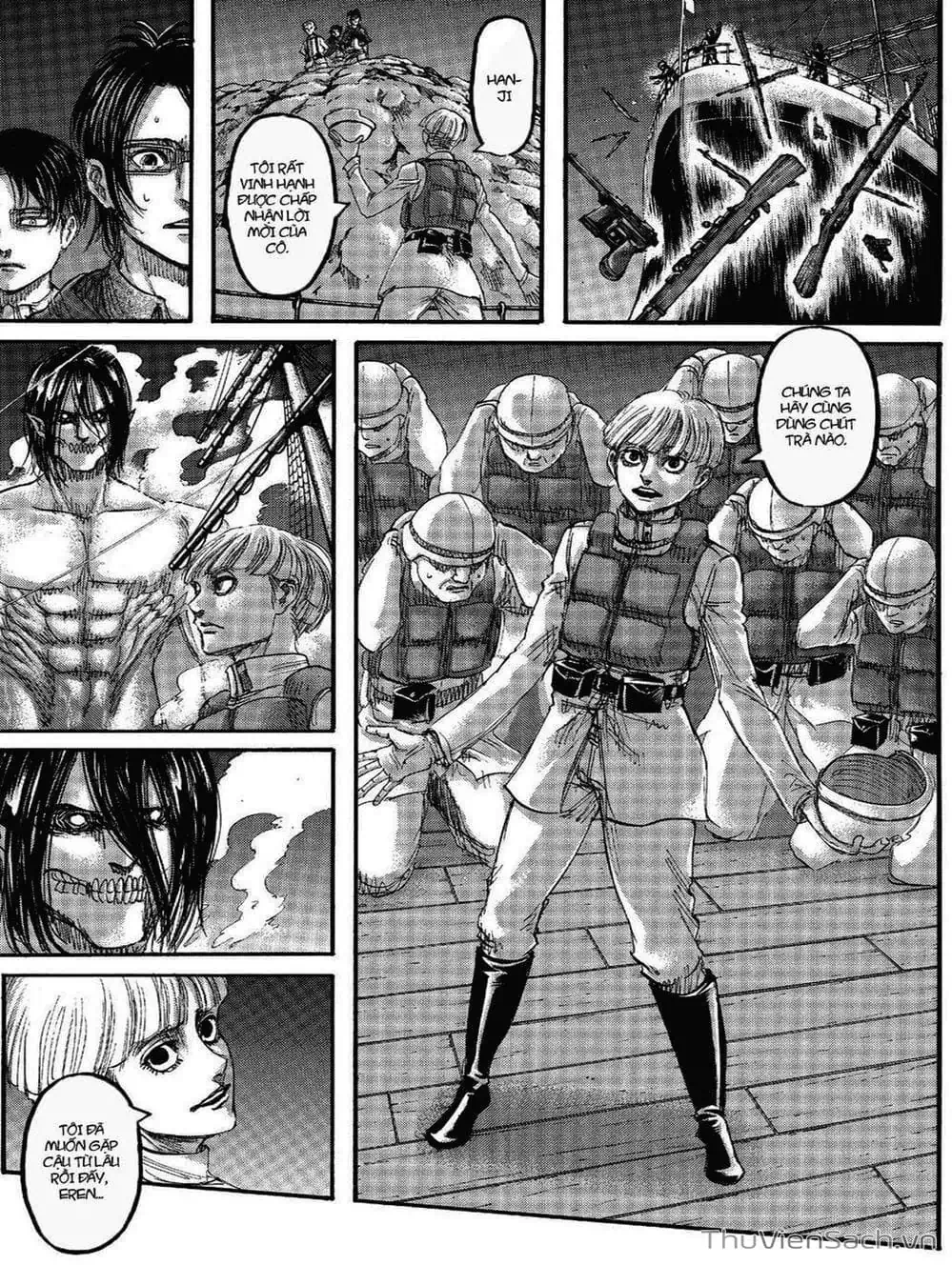 Truyện Tranh Đại Chiến Titan - Attack On Titan trang 8