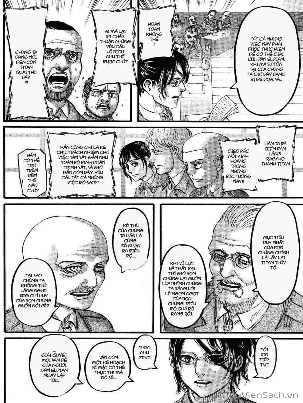 Truyện Tranh Đại Chiến Titan - Attack On Titan trang 8