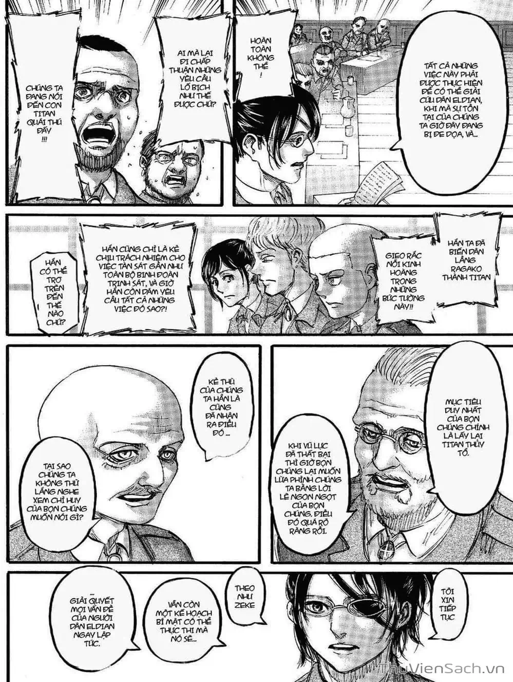 Truyện Tranh Đại Chiến Titan - Attack On Titan trang 8