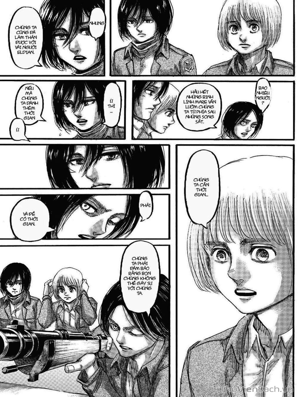 Truyện Tranh Đại Chiến Titan - Attack On Titan trang 8