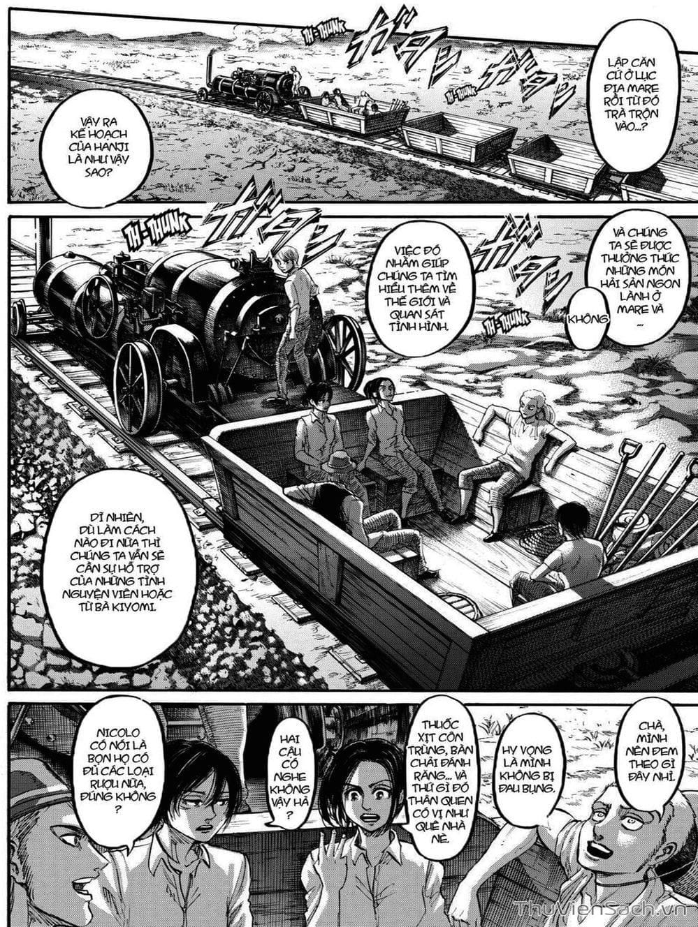 Truyện Tranh Đại Chiến Titan - Attack On Titan trang 8