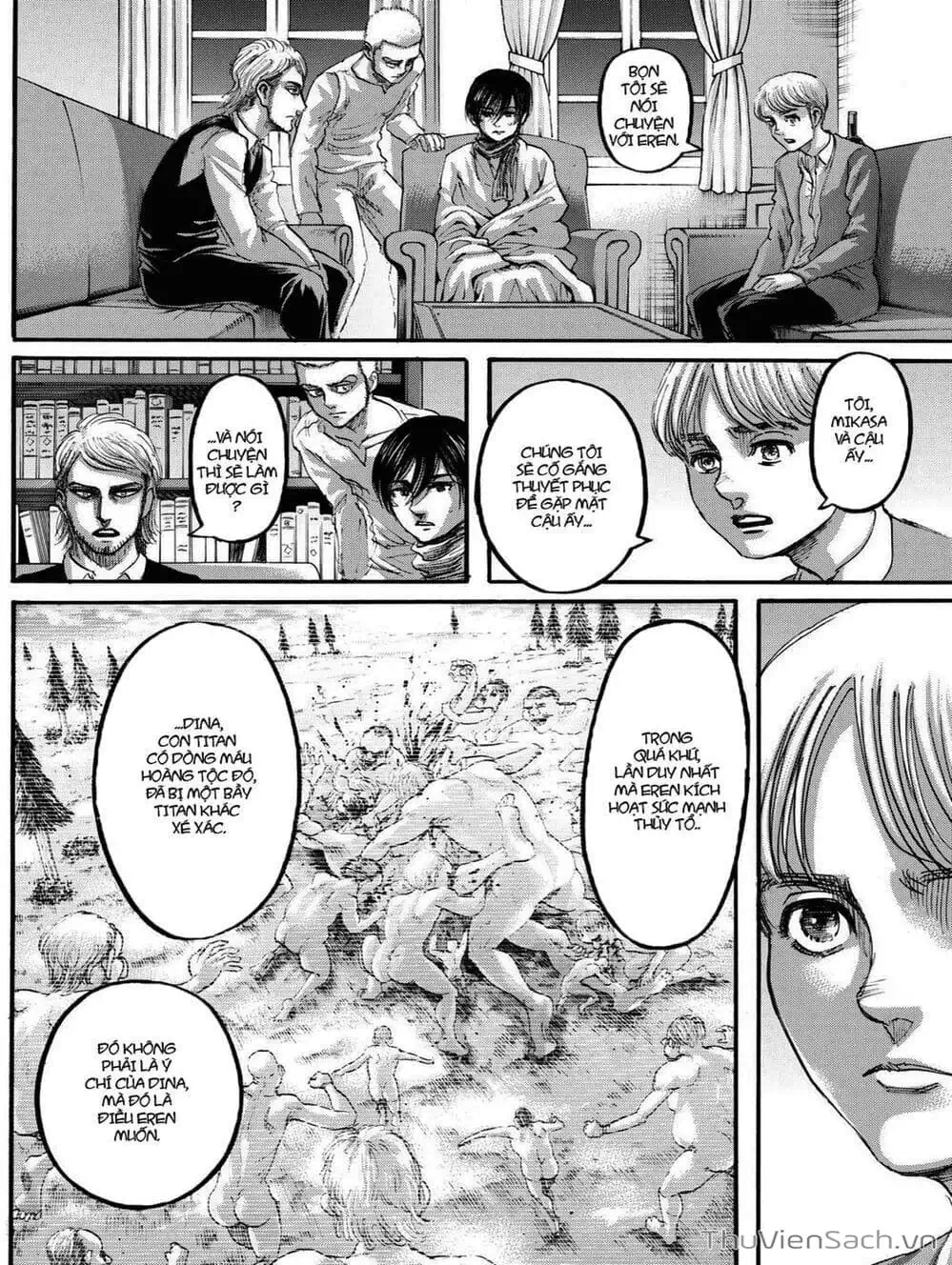 Truyện Tranh Đại Chiến Titan - Attack On Titan trang 8