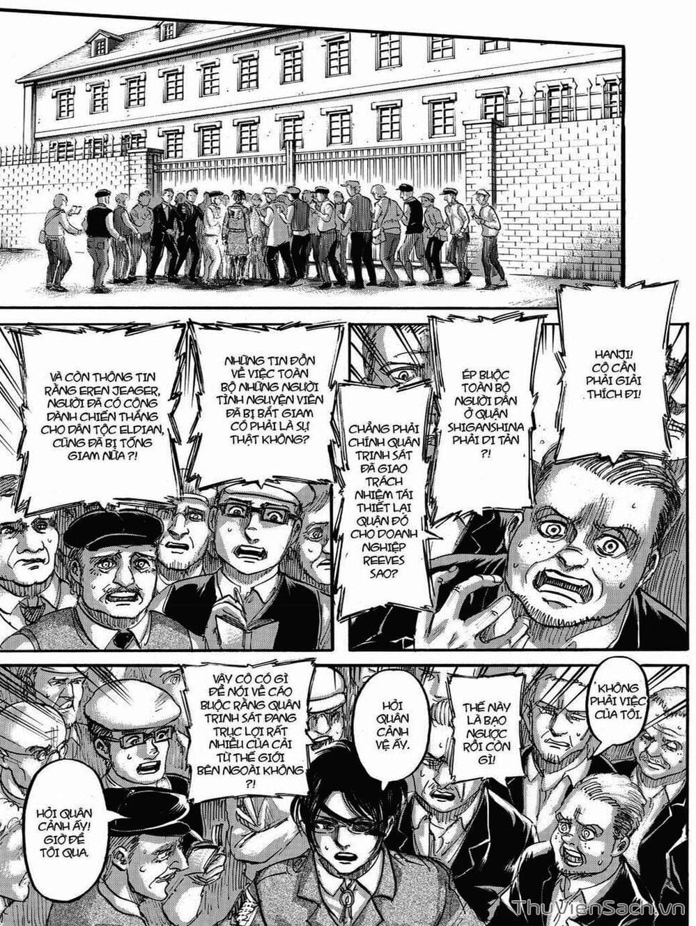 Truyện Tranh Đại Chiến Titan - Attack On Titan trang 8