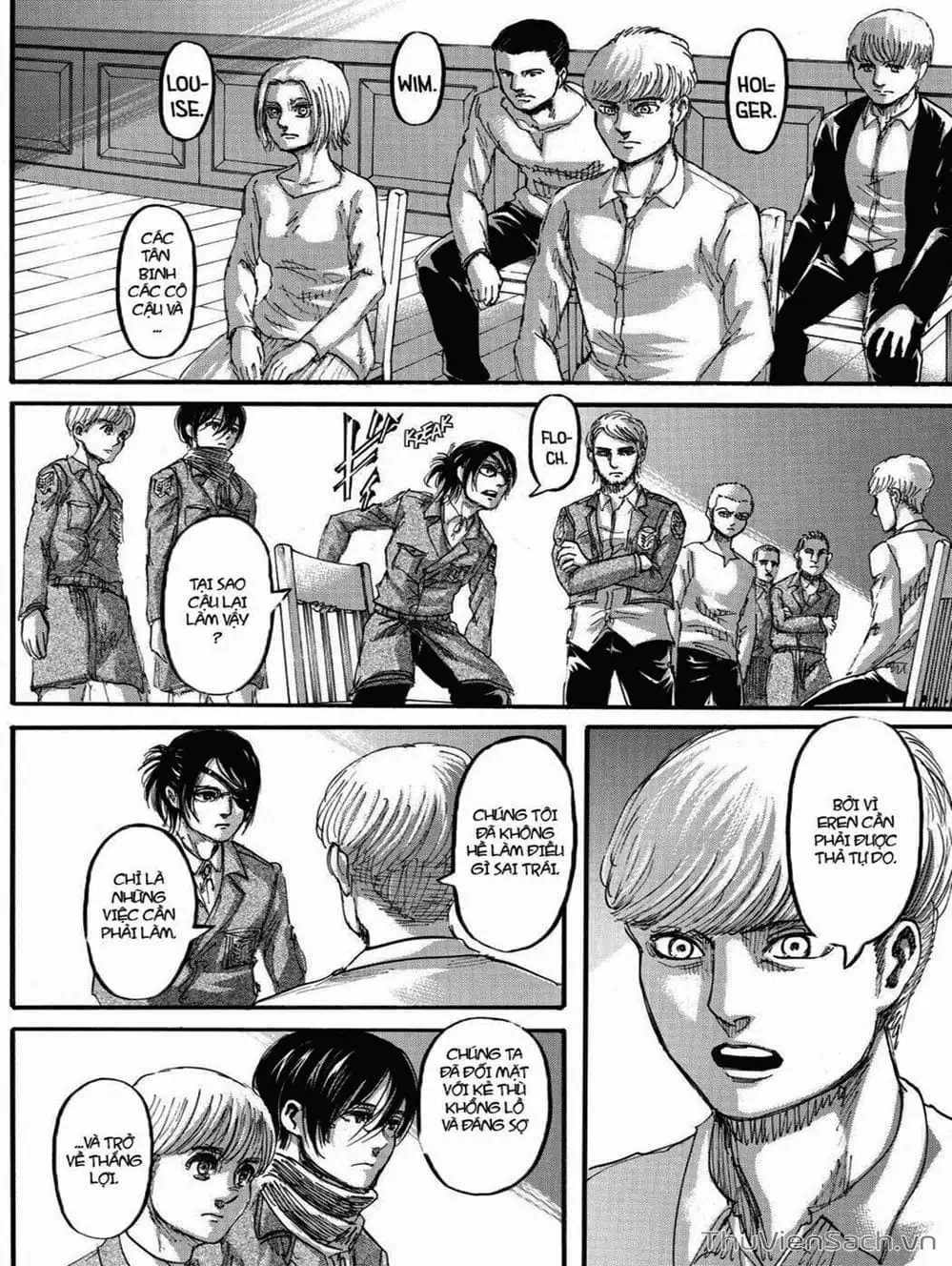 Truyện Tranh Đại Chiến Titan - Attack On Titan trang 8