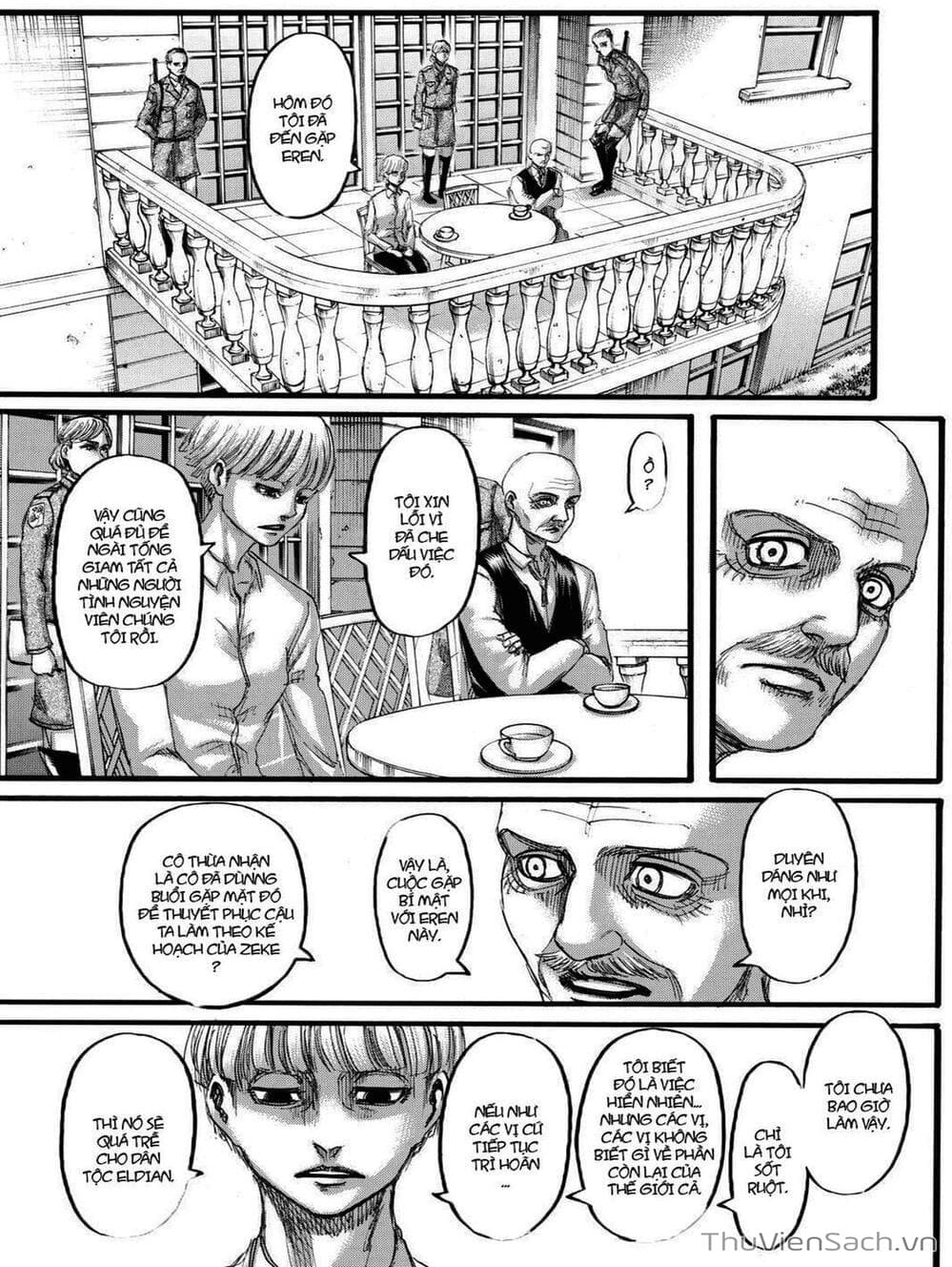 Truyện Tranh Đại Chiến Titan - Attack On Titan trang 8