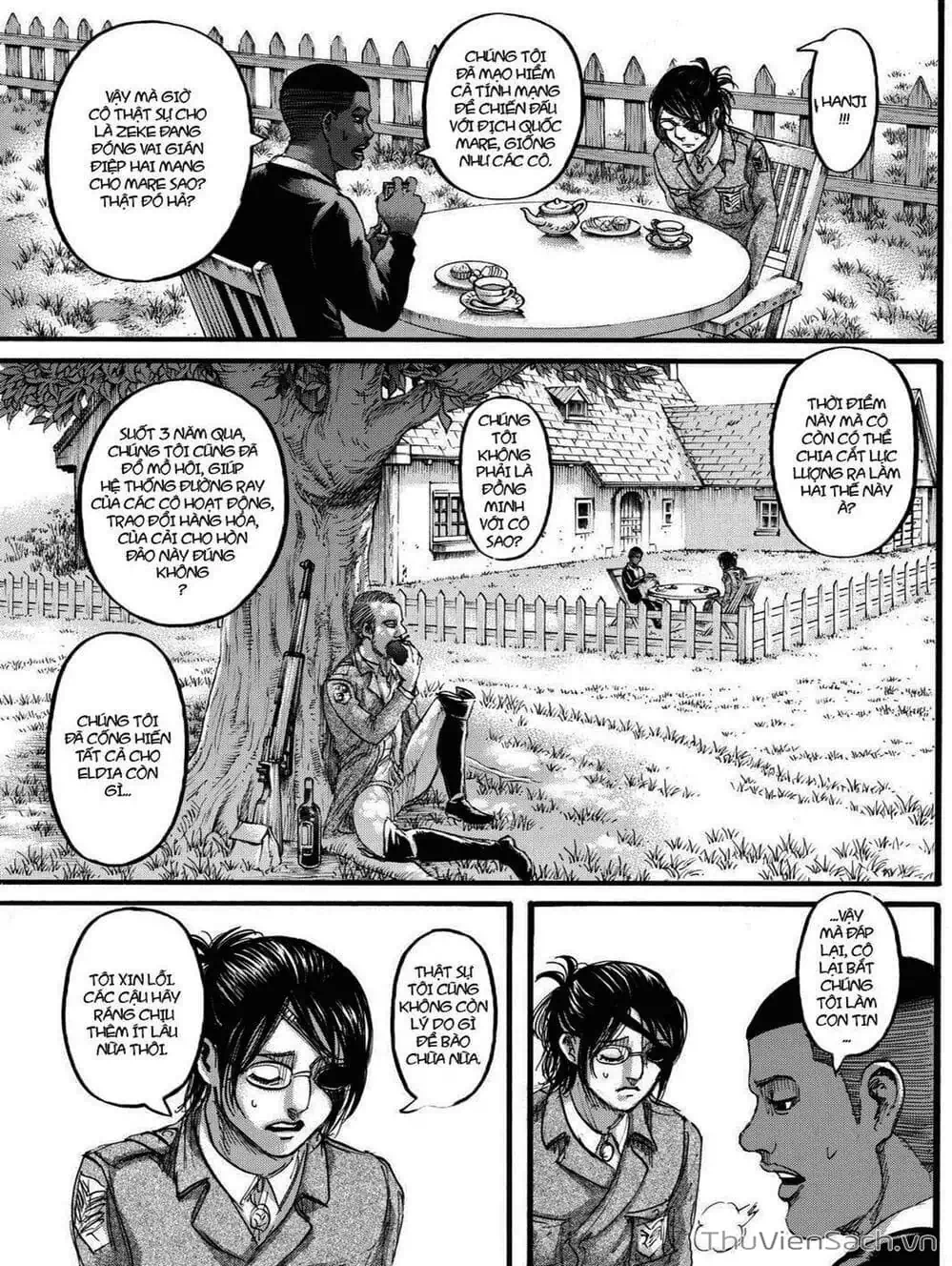 Truyện Tranh Đại Chiến Titan - Attack On Titan trang 8
