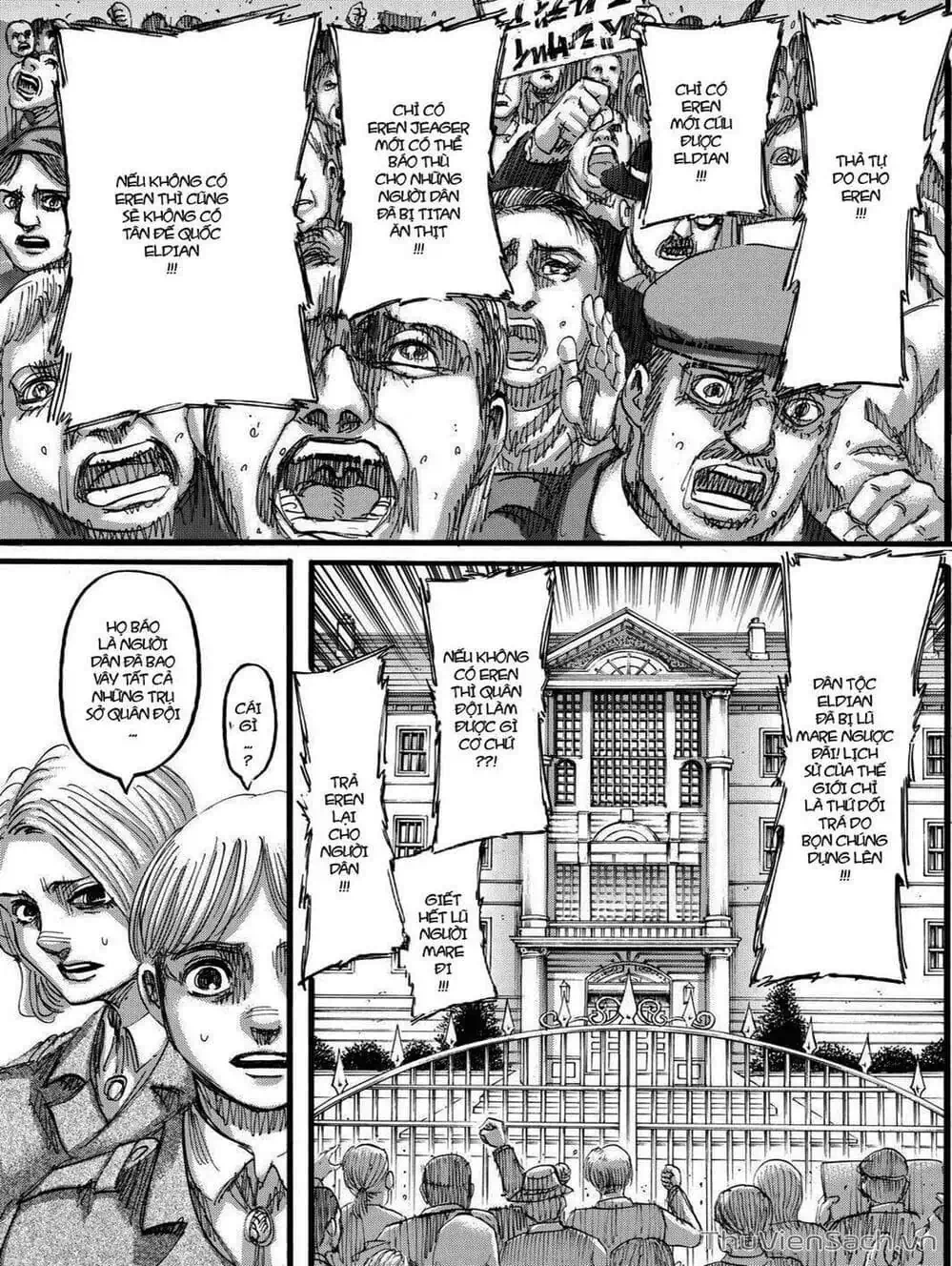Truyện Tranh Đại Chiến Titan - Attack On Titan trang 8