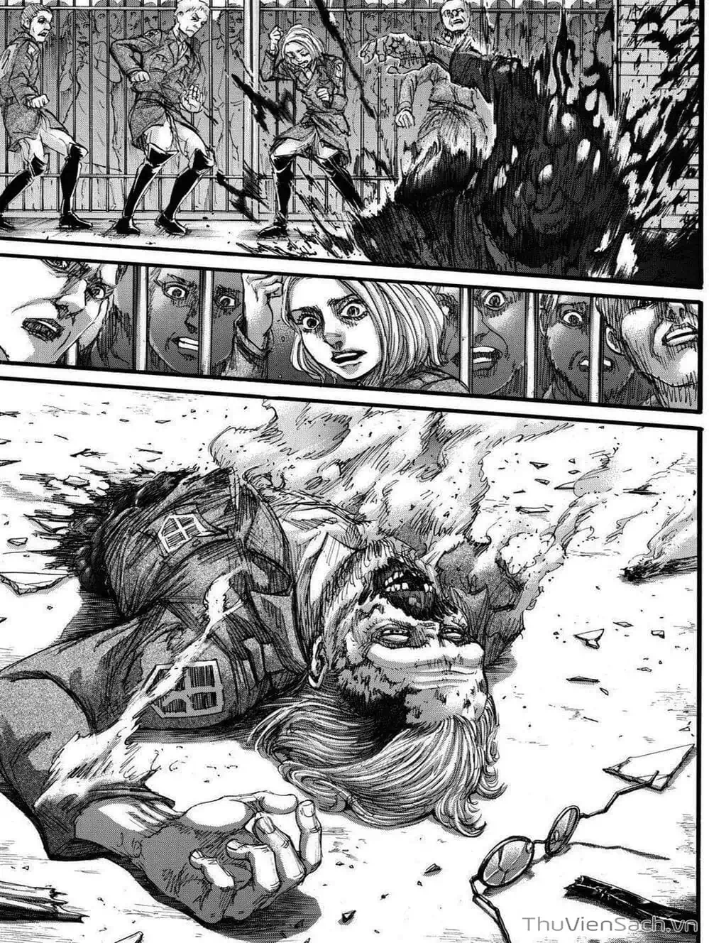 Truyện Tranh Đại Chiến Titan - Attack On Titan trang 8