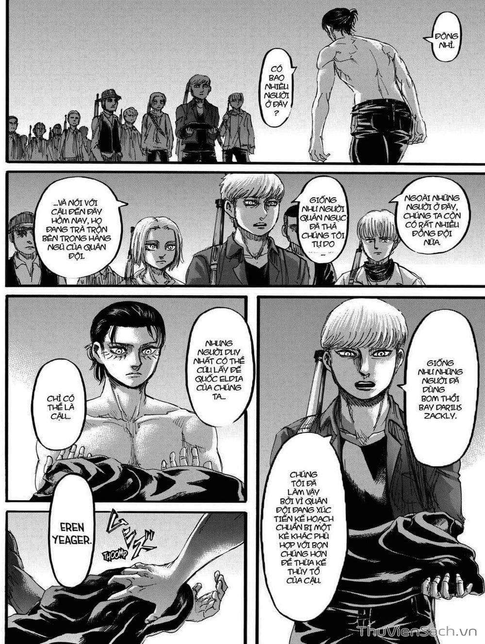 Truyện Tranh Đại Chiến Titan - Attack On Titan trang 8