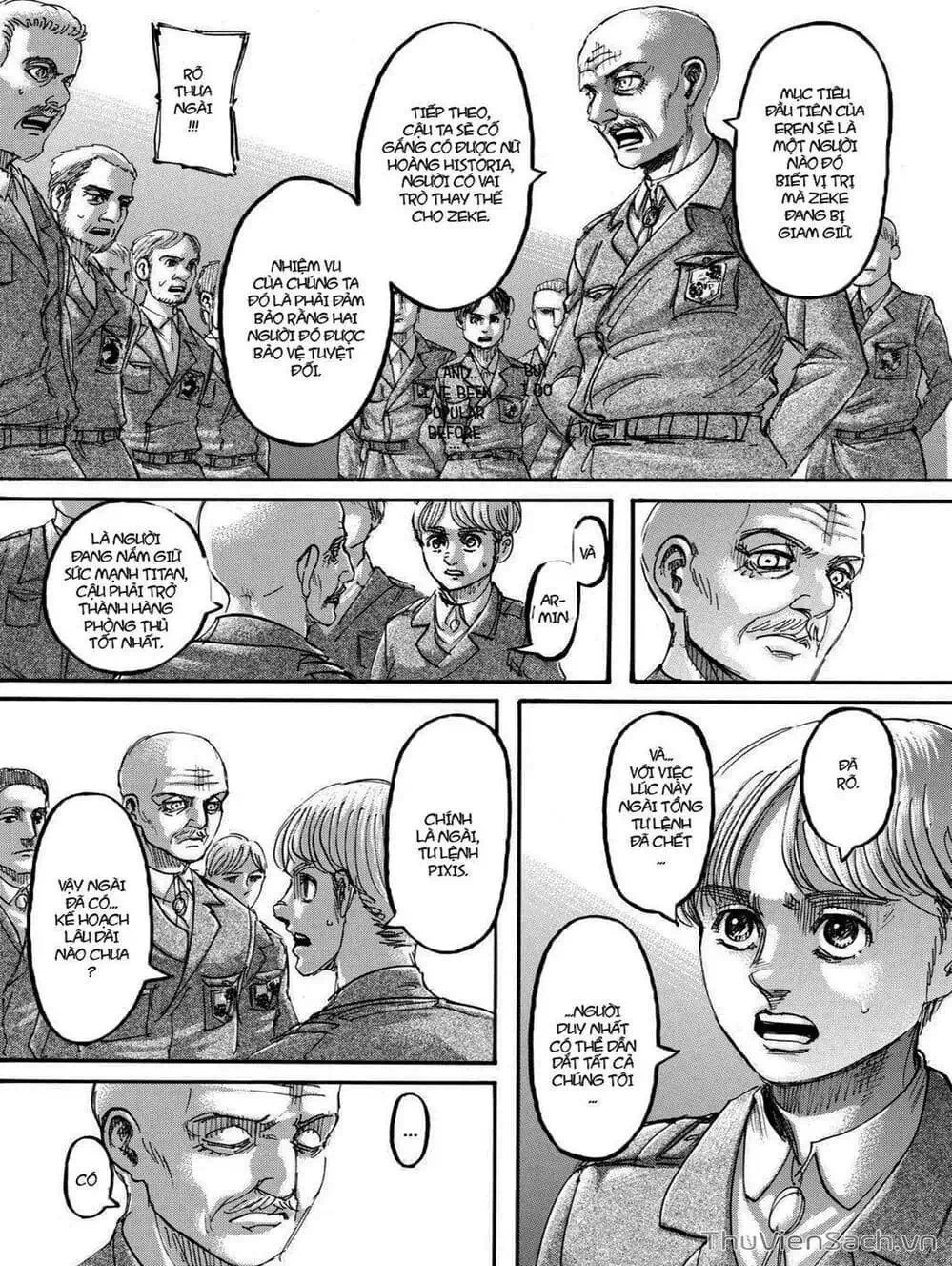Truyện Tranh Đại Chiến Titan - Attack On Titan trang 8