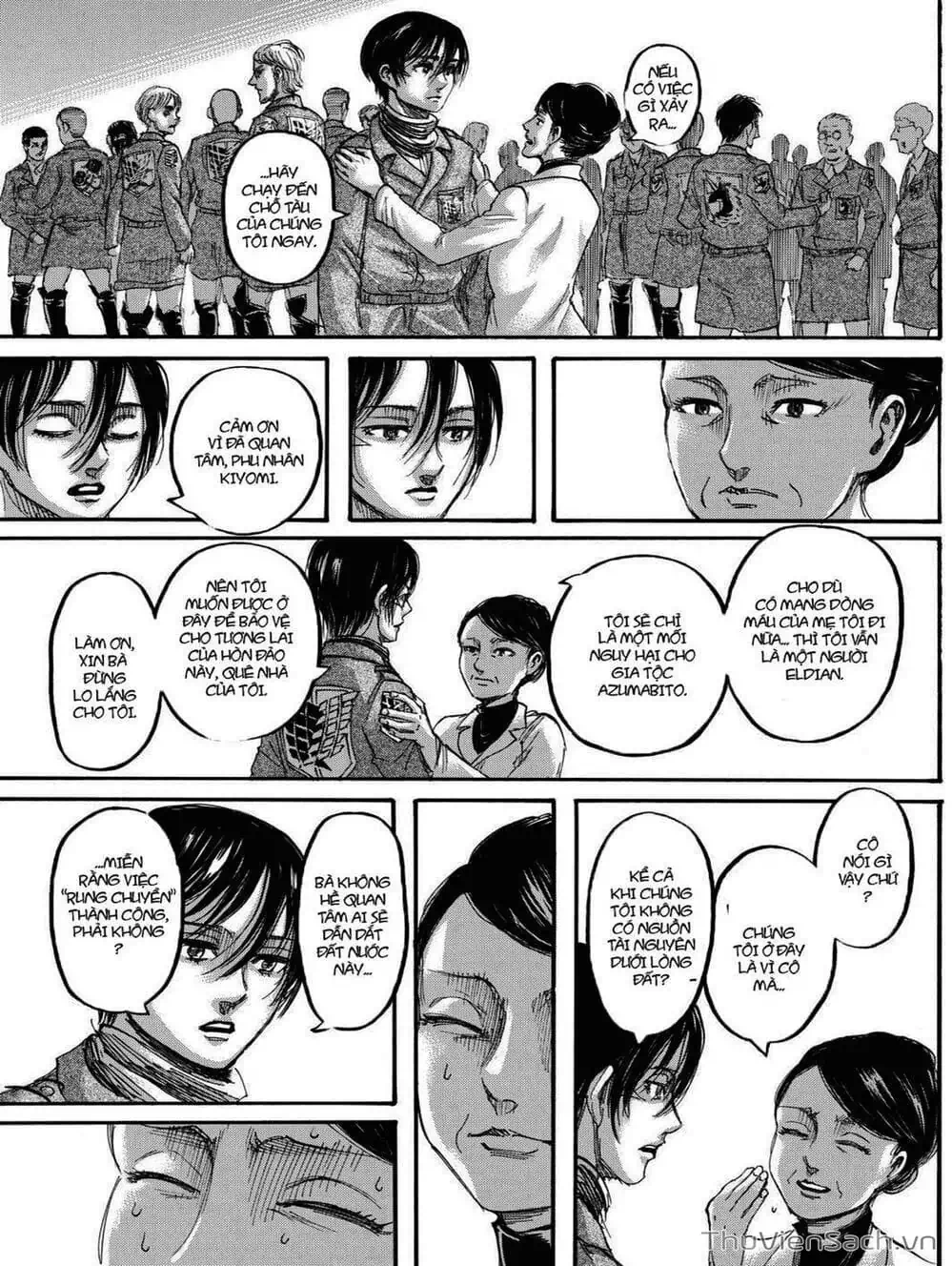 Truyện Tranh Đại Chiến Titan - Attack On Titan trang 8