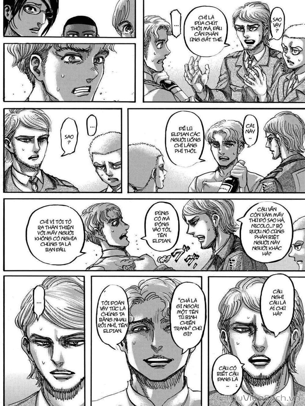 Truyện Tranh Đại Chiến Titan - Attack On Titan trang 8