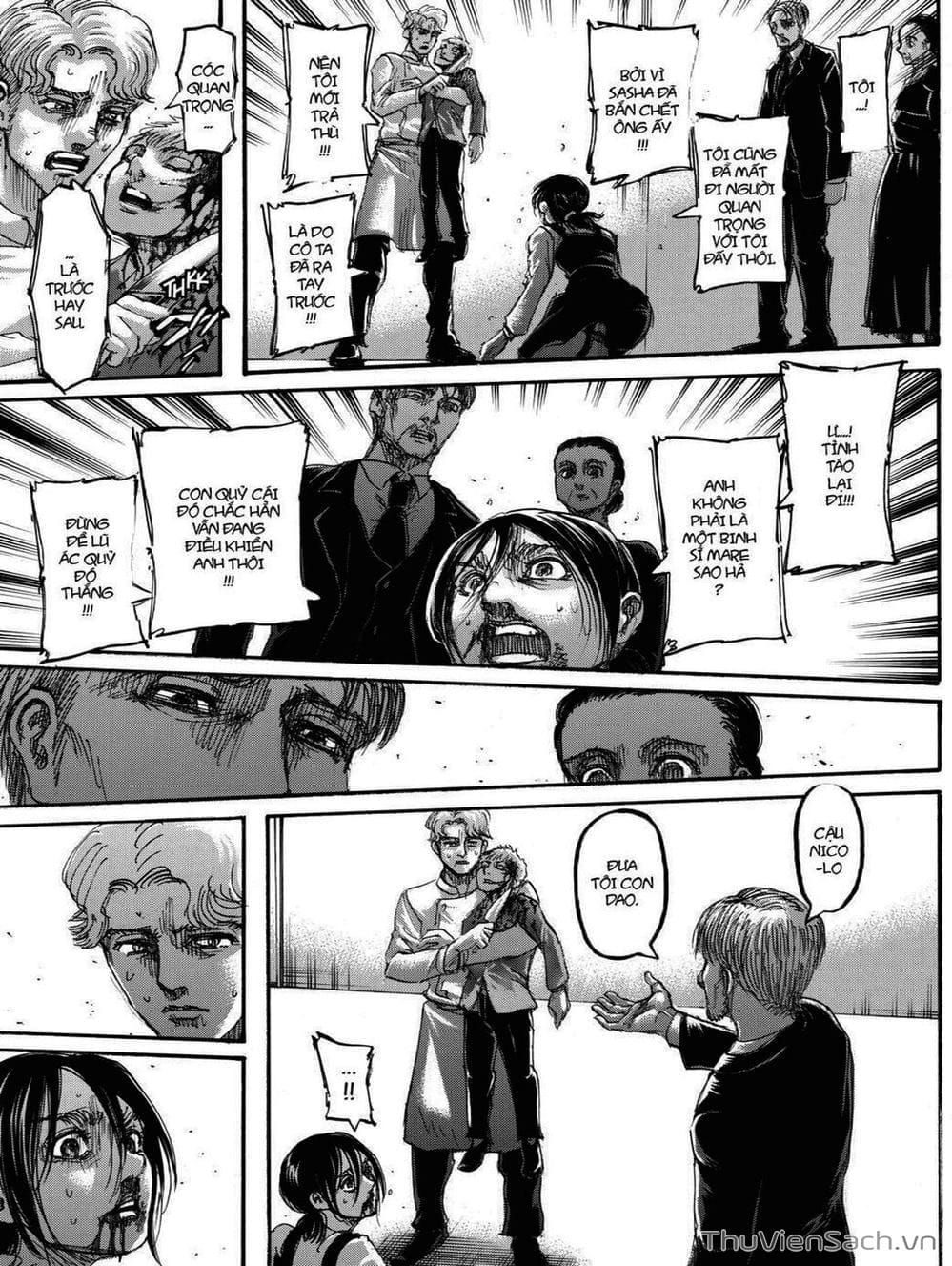 Truyện Tranh Đại Chiến Titan - Attack On Titan trang 8