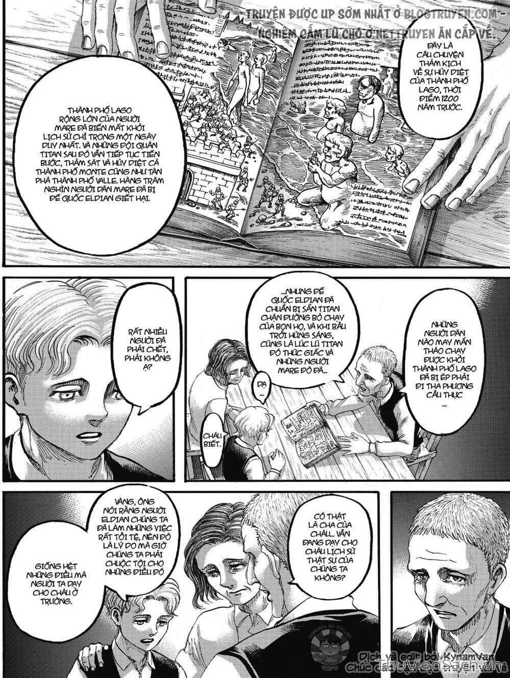 Truyện Tranh Đại Chiến Titan - Attack On Titan trang 8