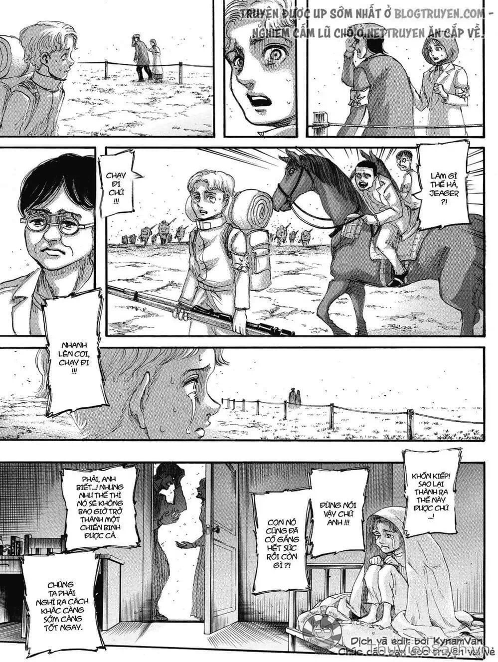 Truyện Tranh Đại Chiến Titan - Attack On Titan trang 8