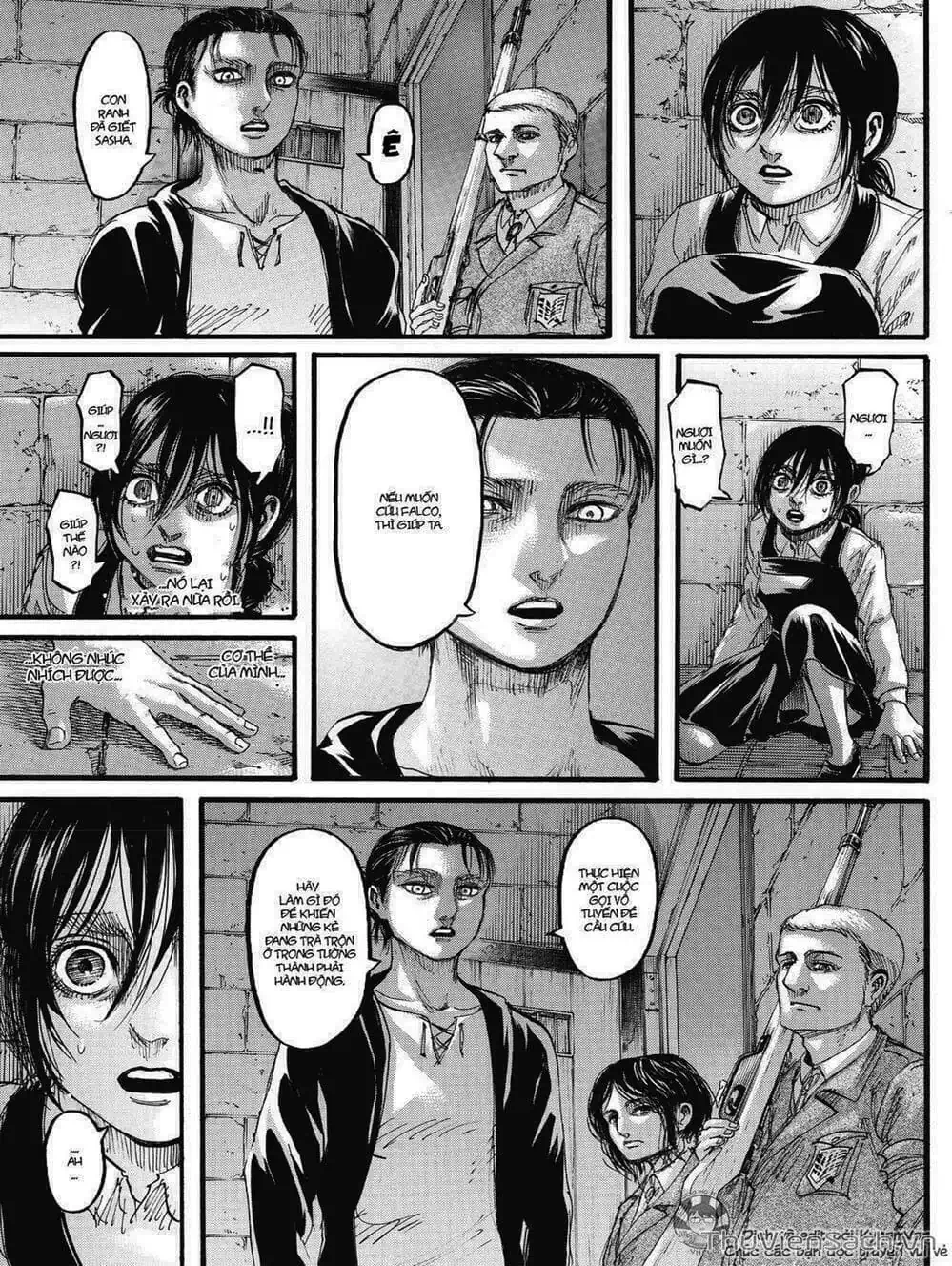 Truyện Tranh Đại Chiến Titan - Attack On Titan trang 8