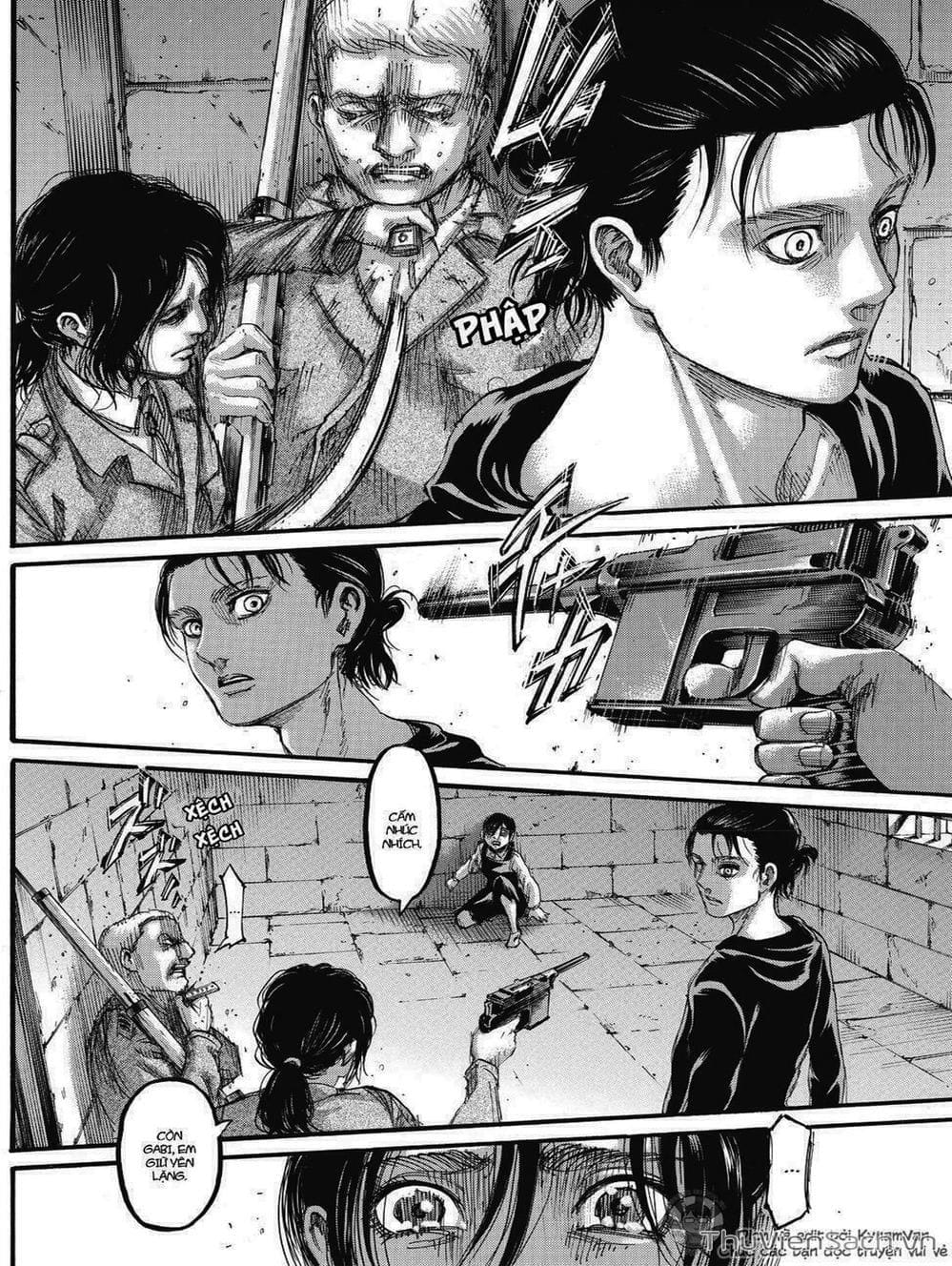 Truyện Tranh Đại Chiến Titan - Attack On Titan trang 8